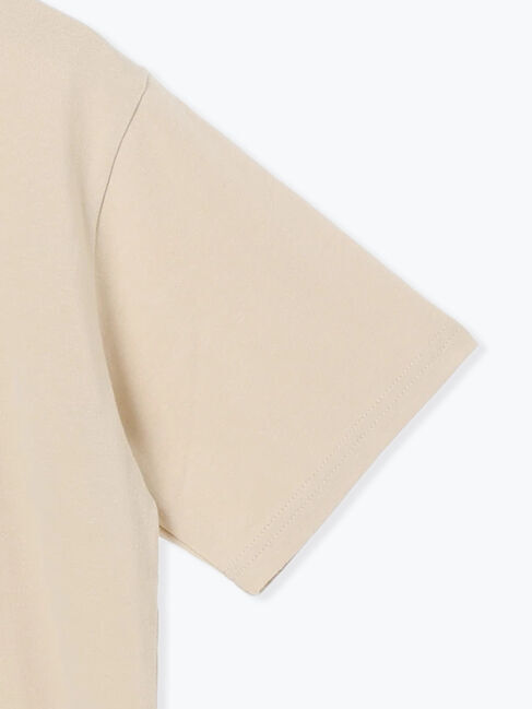 Samansa Mos2「花瓶柄コード刺繍Tシャツ」|Tシャツ・カットソー|