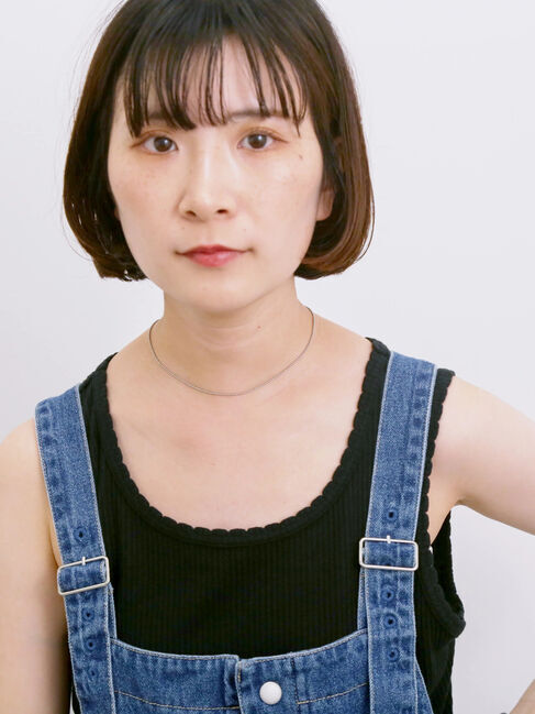 Samansa Mos2 blue「◎アソートリブタンク」|Tシャツ・カットソー|