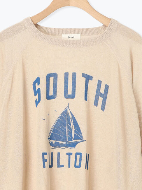 SM2「[接触冷感]プリントアソートシアーニット」|ニット・セーター|