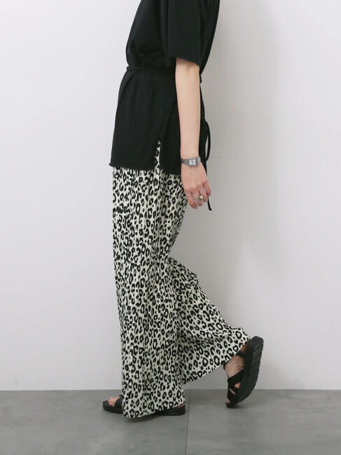 Samansa Mos2 blue「◎柄アソートプリーツパンツ」|その他|