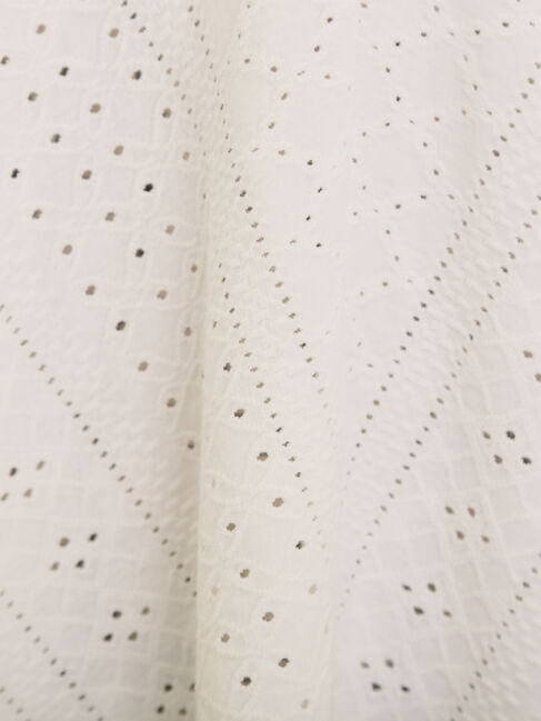 Samansa Mos2「アイレット切替フリルカットソー」|Tシャツ・カットソー|