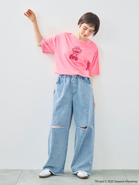 SM2「【SESAME STREET meets SM2】刺繍Tシャツ」|Tシャツ・カットソー|