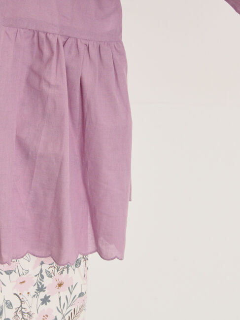 Samansa Mos2「◎裾スカラップブラウス」|シャツ・ブラウス|