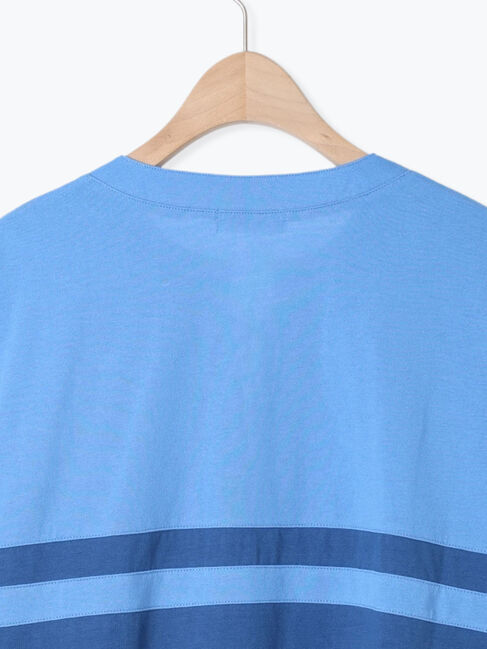 SM2「[接触冷感]編み上げラインTシャツ」|Tシャツ・カットソー|