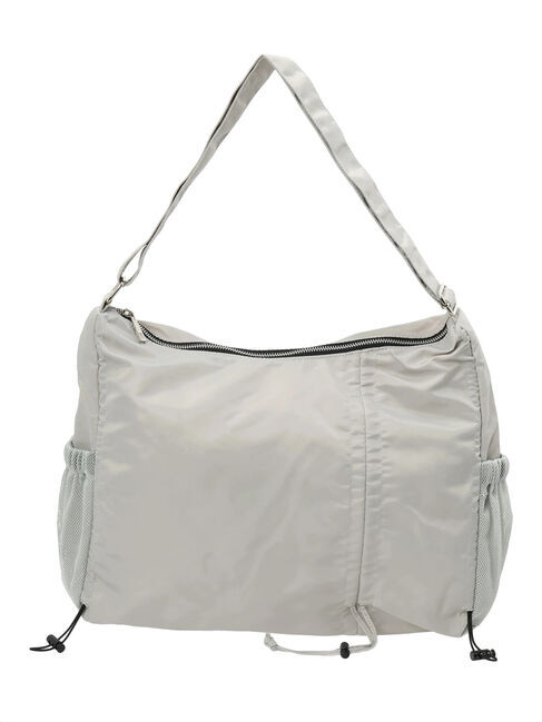 Samansa Mos2 blue「ナイロンシャーリングバッグ」|その他|