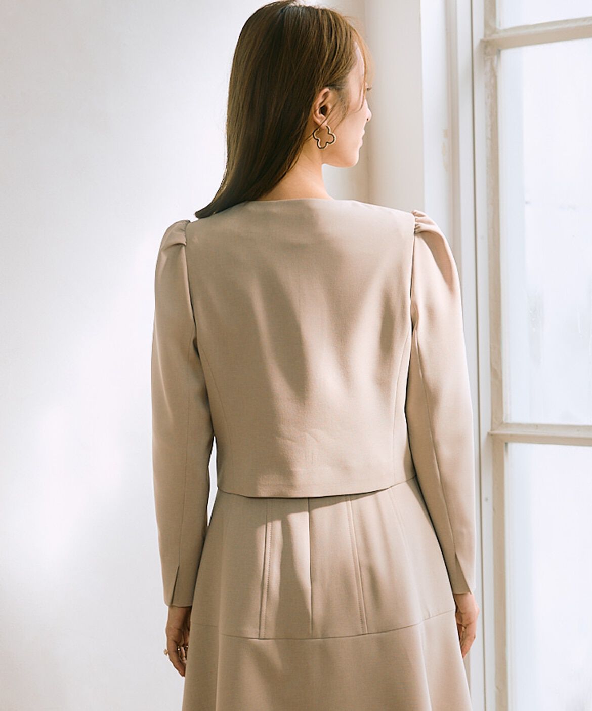 Maglie le cassetto「《M Maglie le cassetto&times;吉田理紗》アシメショートジャケット」|その他|