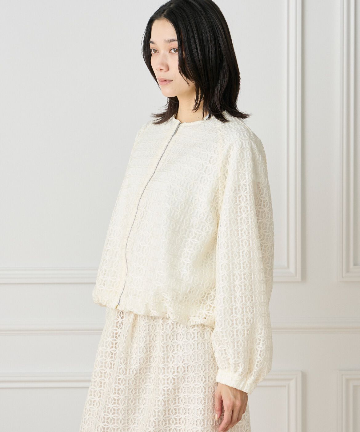 INED「ラグランレースブルゾン」|その他|