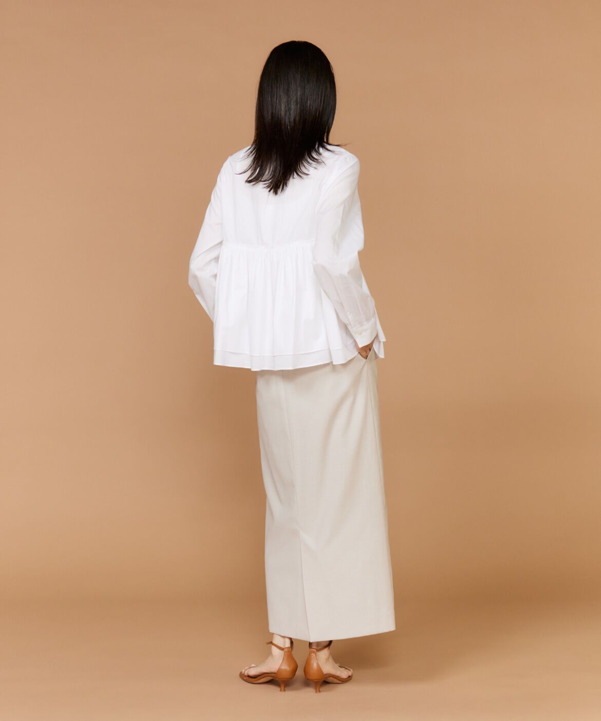 INED「レイヤードブラウス」|シャツ・ブラウス|