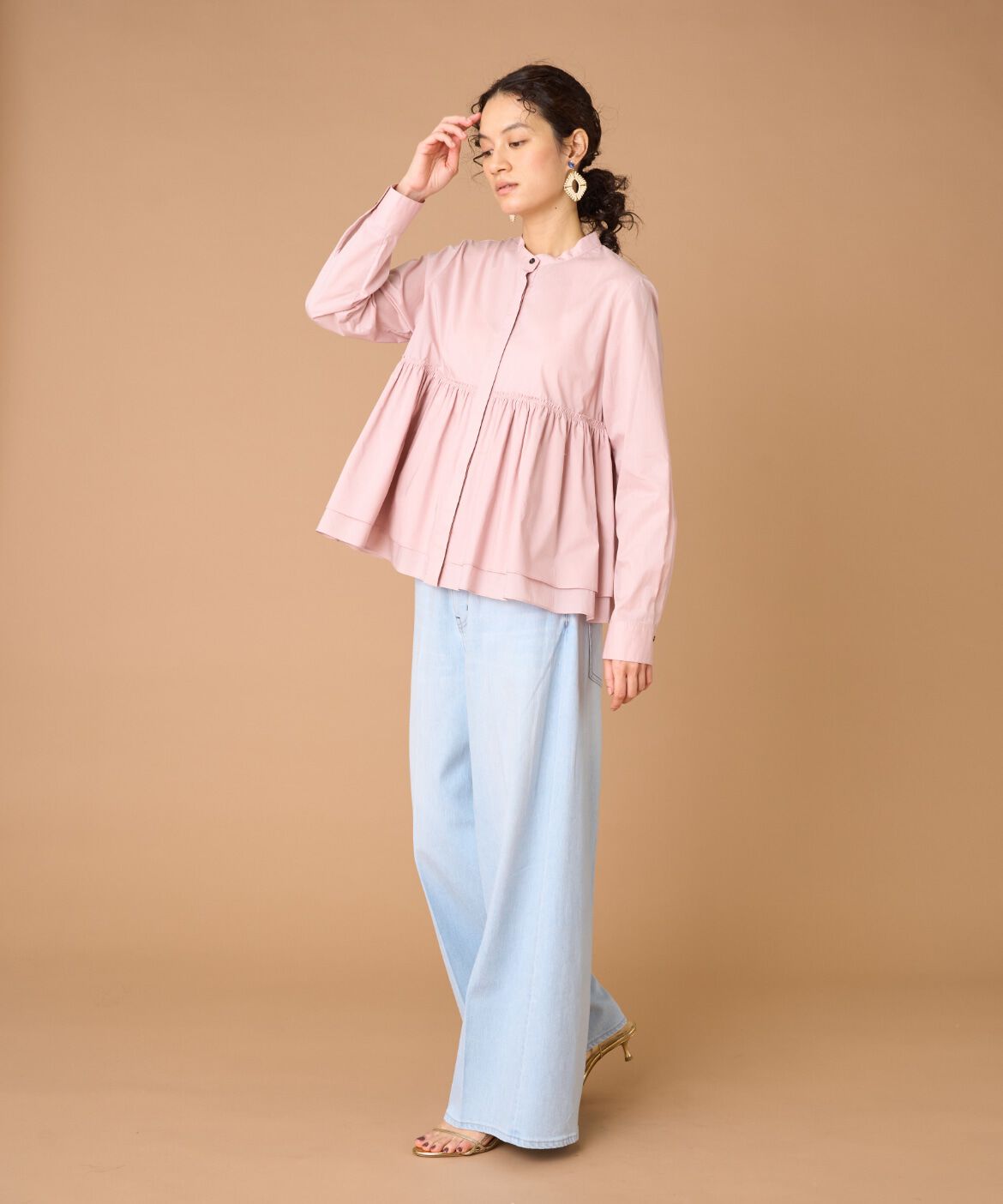 INED「レイヤードブラウス」|シャツ・ブラウス|