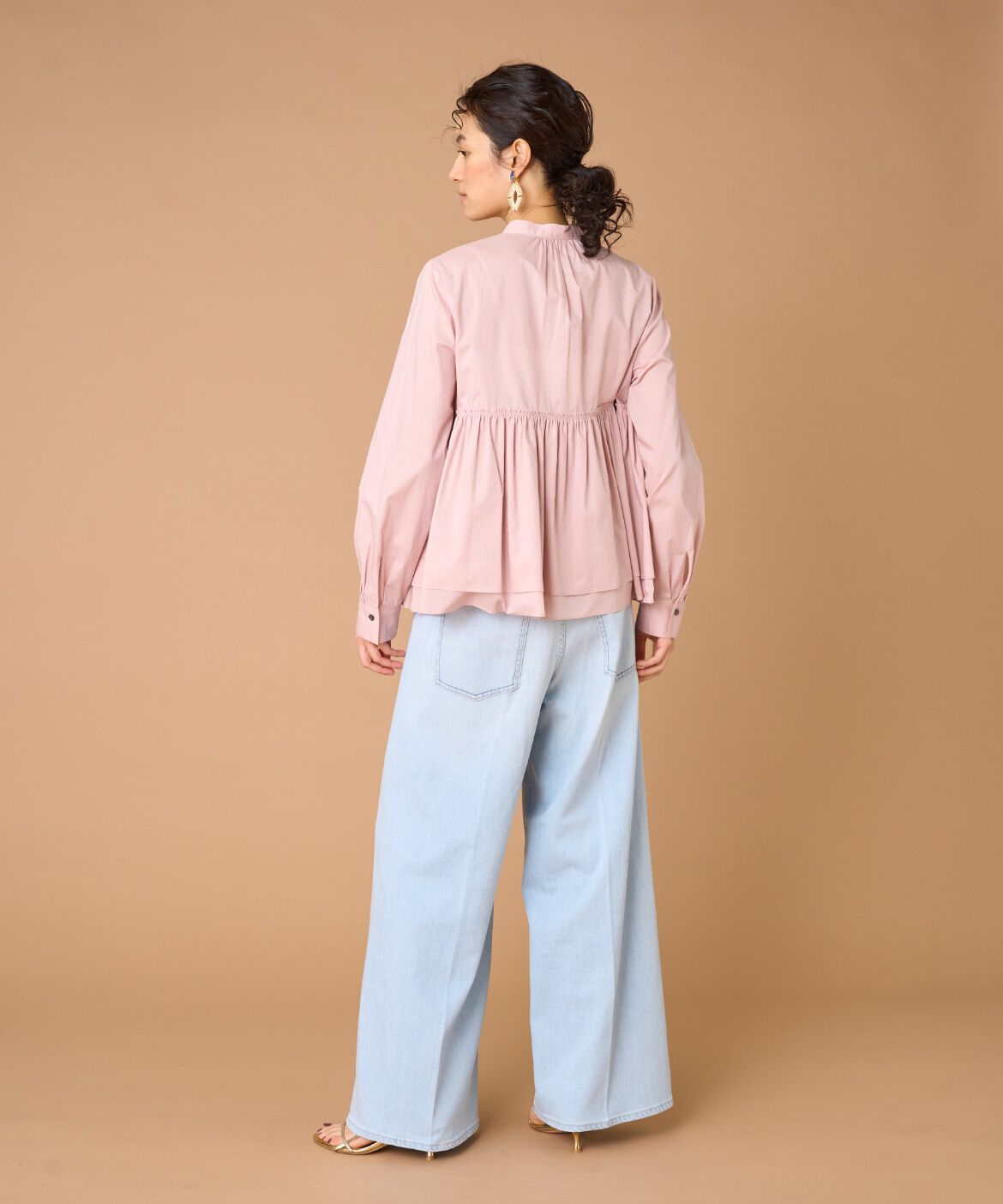 INED「レイヤードブラウス」|シャツ・ブラウス|