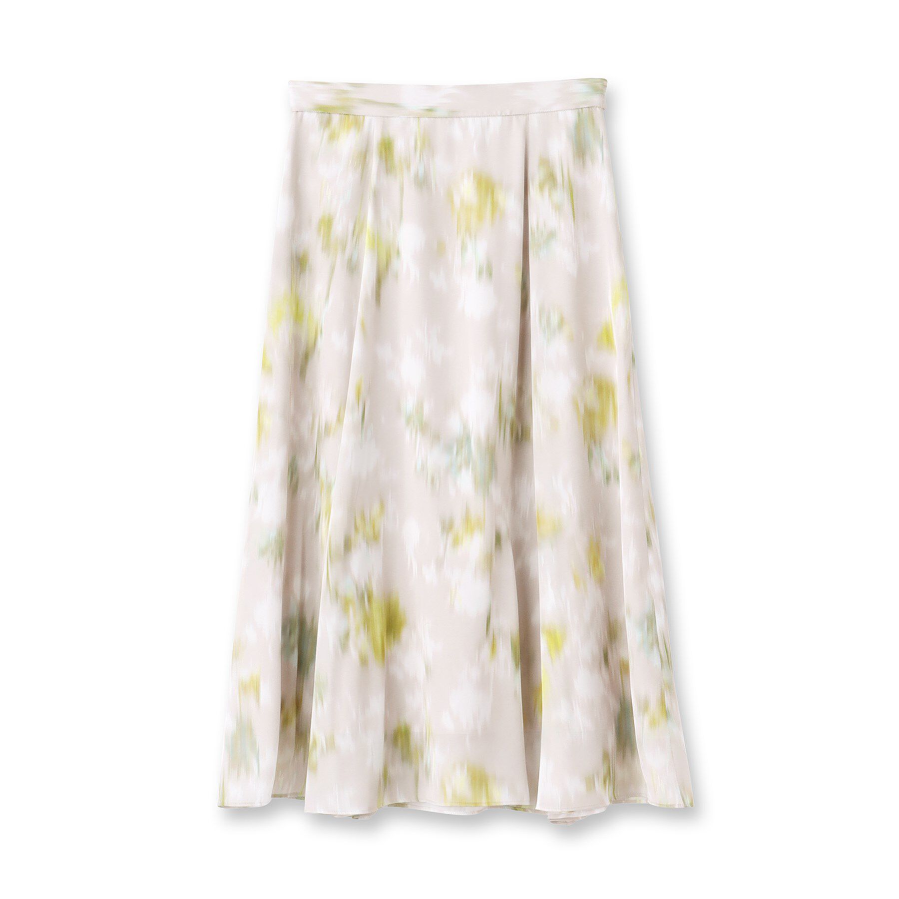 UNTITLED「【後ろウエストゴム/花柄】ぼかしフラワー プリントスカート」|スカート|