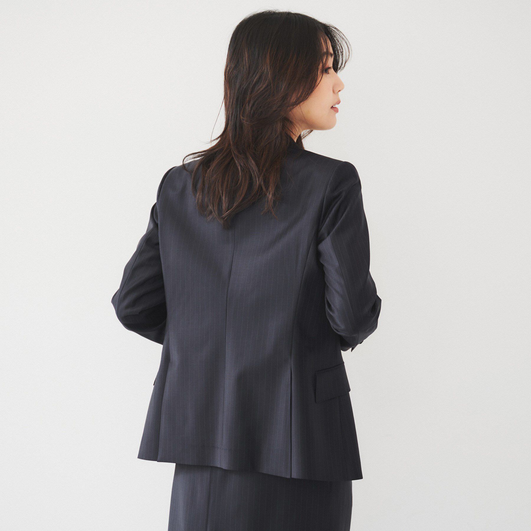 UNTITLED「【通勤スーツ】ウーステッド テーラードジャケット」|テーラードジャケット|