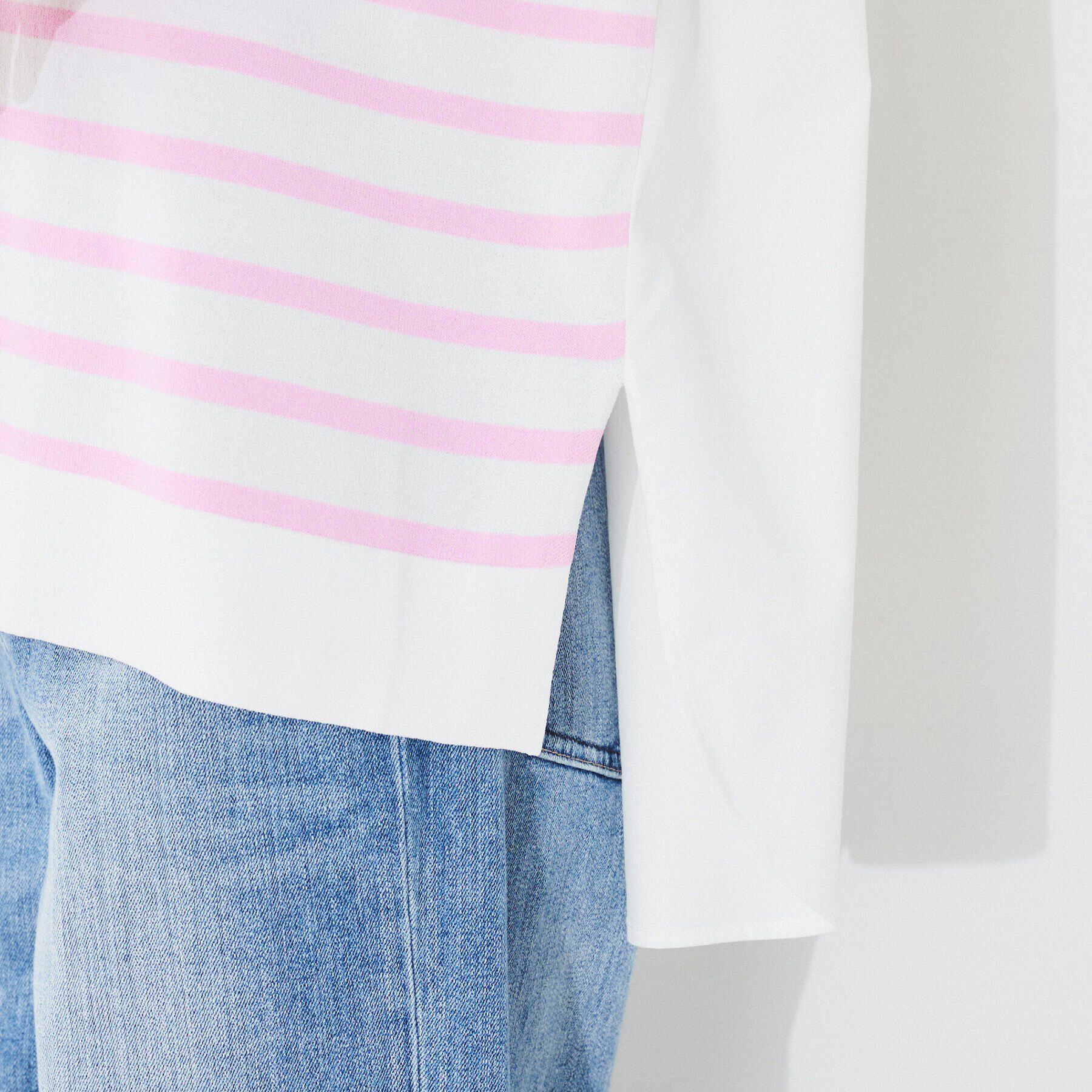 UNTITLED「【TORRAZZO DONNA】ハイブリッドボーダートップス」|Tシャツ・カットソー|