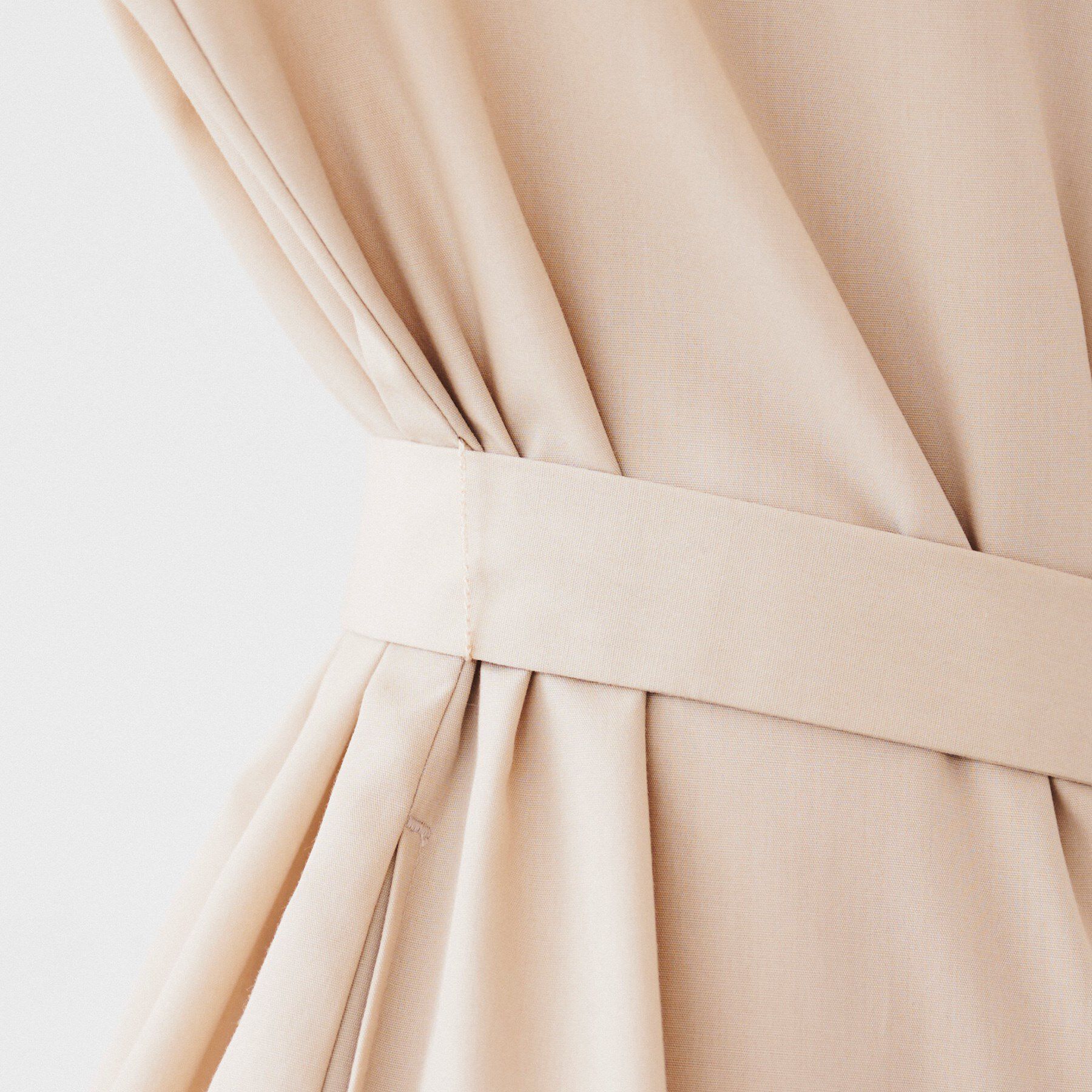 UNTITLED「バンドカラーシャツワンピース」|ワンピース|