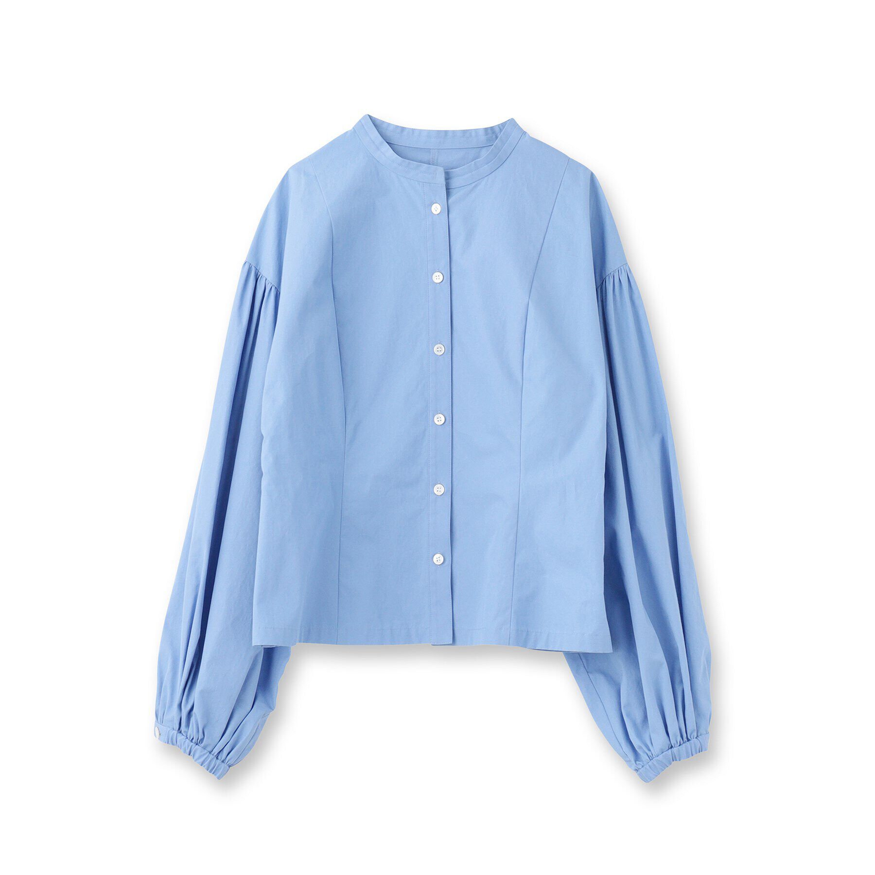 UNTITLED「【体型カバー】タイプライター ボリュームスリーブシャツ」|シャツ・ブラウス|