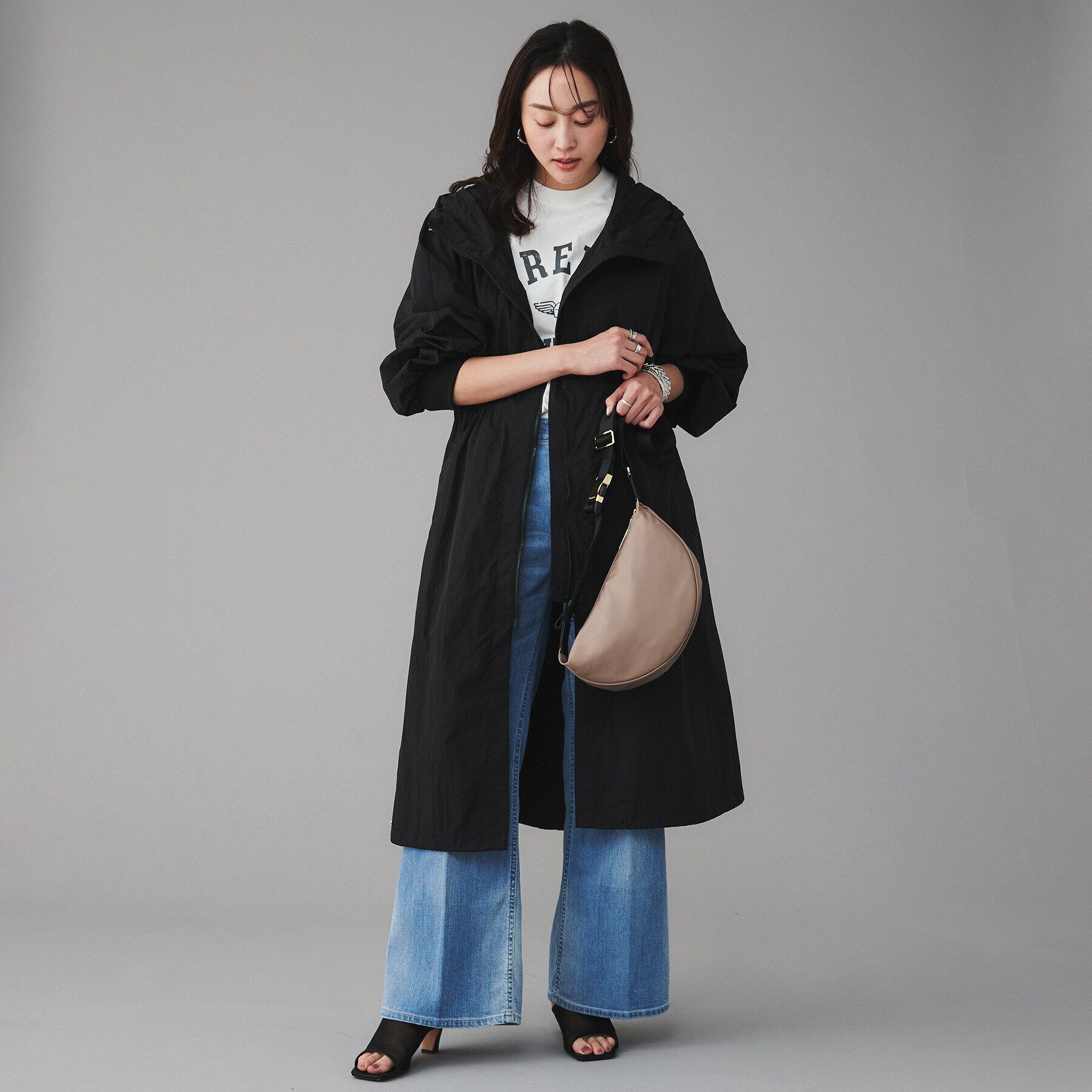 UNTITLED「【Ca_CHIGNON】ロングウィンドブレーカー」|その他|