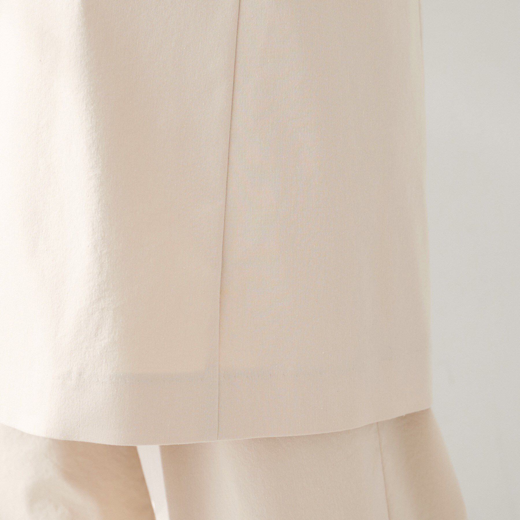 UNTITLED「【セットアップ可能／オンオフ】ラミー混カラーレスジレ」|ベスト・ジレ|