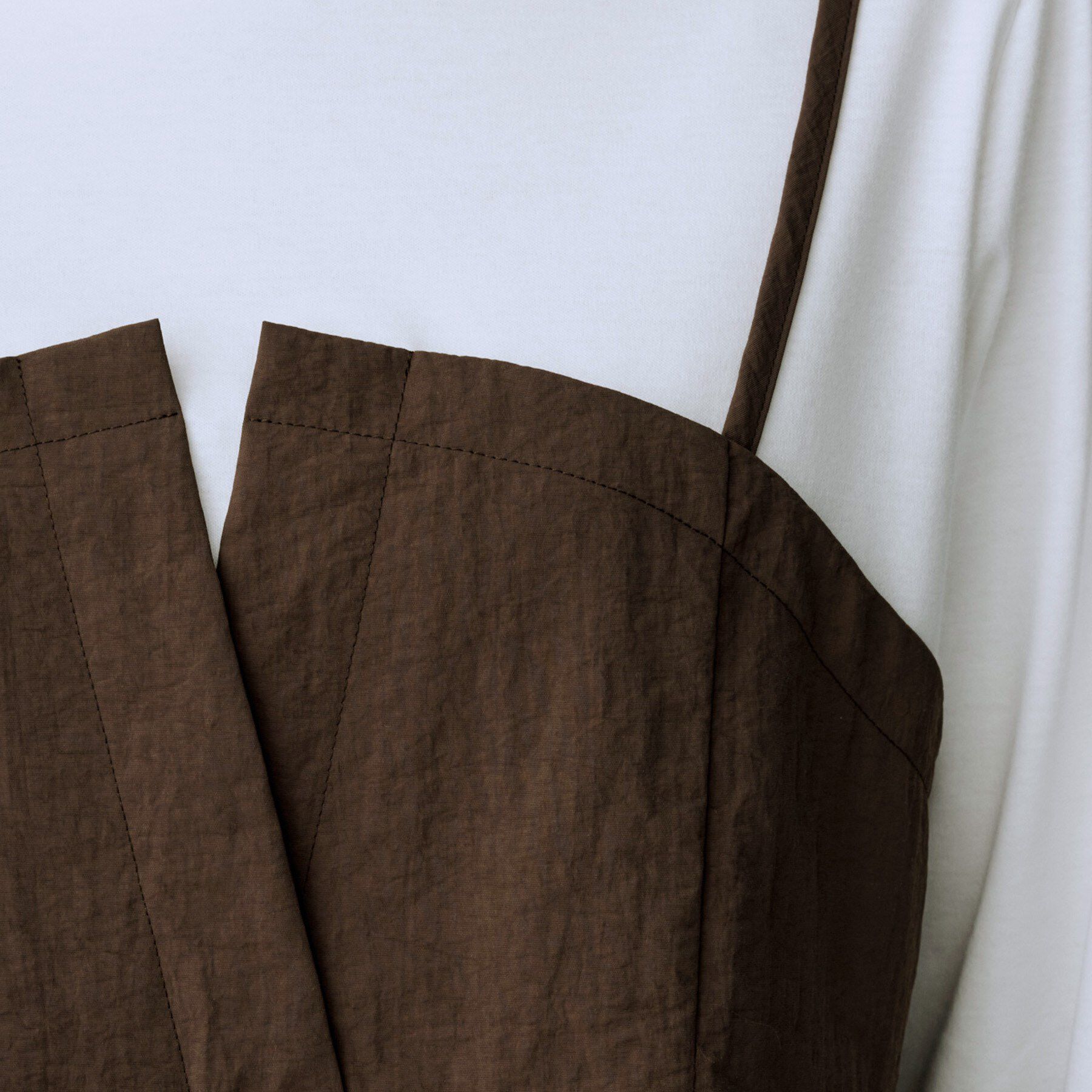 UNTITLED「【洗える/ゆったりシルエット】ビスチェドッキング　プルオーバー」|Tシャツ・カットソー|