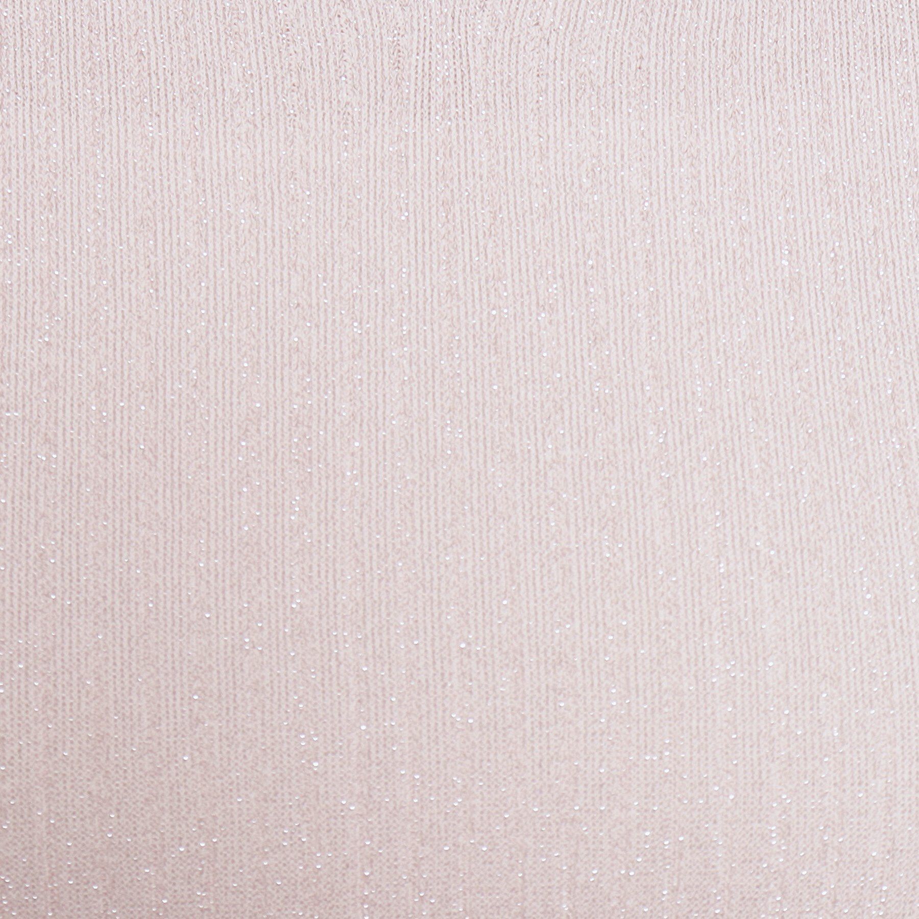 COUP DE CHANCE「【洗える／日本製／ハートネック】5分袖ラメ入りニットトップス」|ニット・セーター|