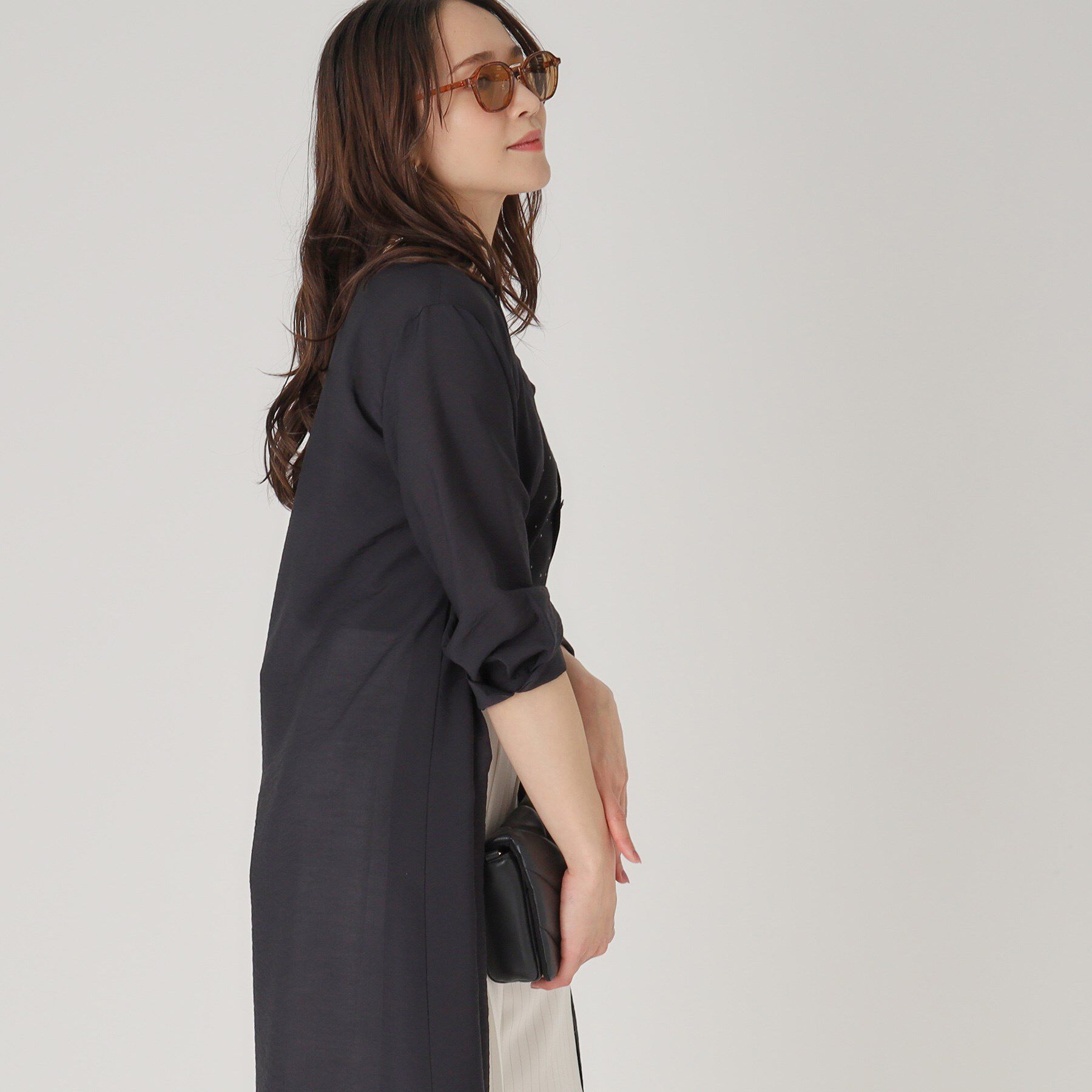 COUP DE CHANCE「【洗える】ロングブラウス」|シャツ・ブラウス|