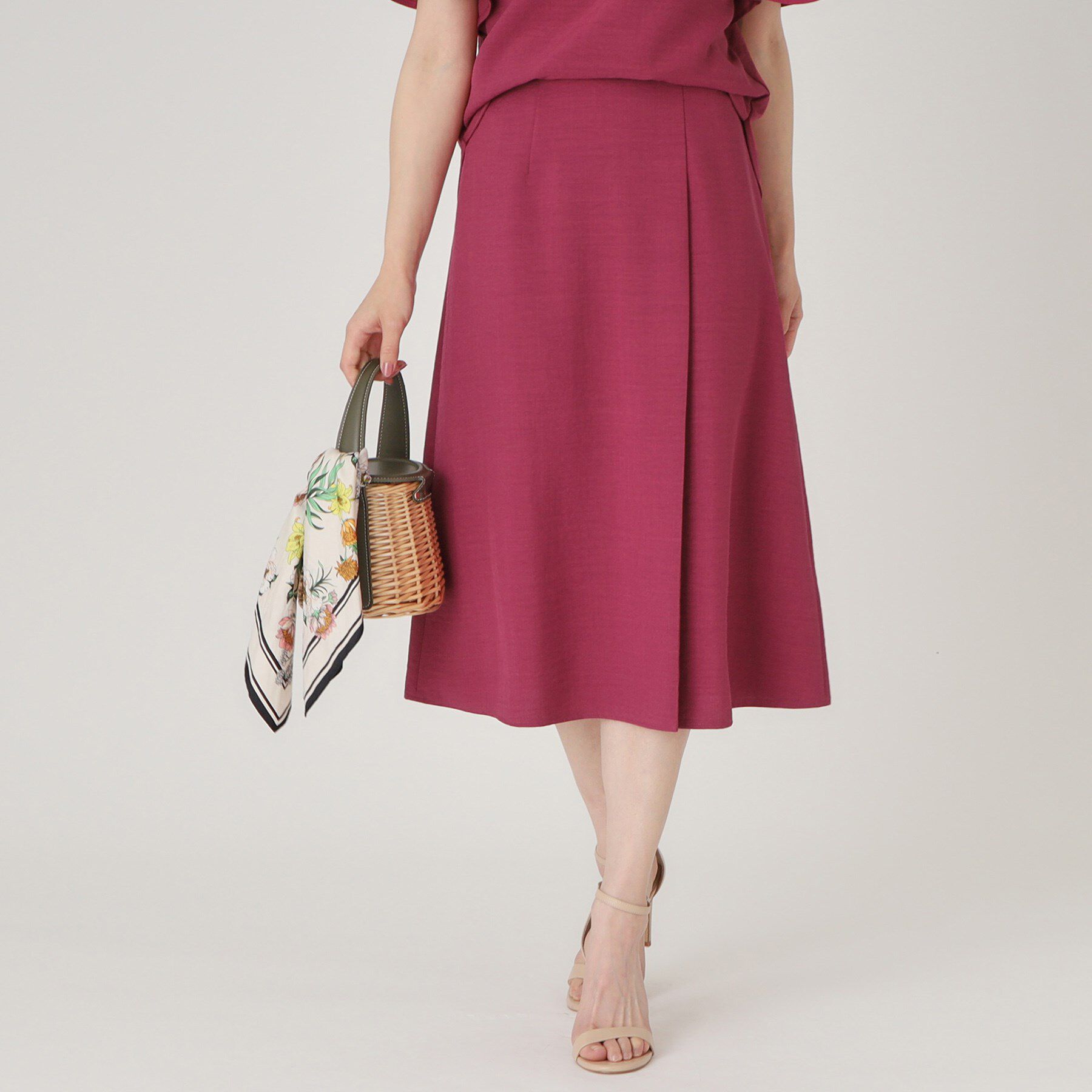 COUP DE CHANCE「【洗える/ウエストゴム】フレアースカート」|スカート|