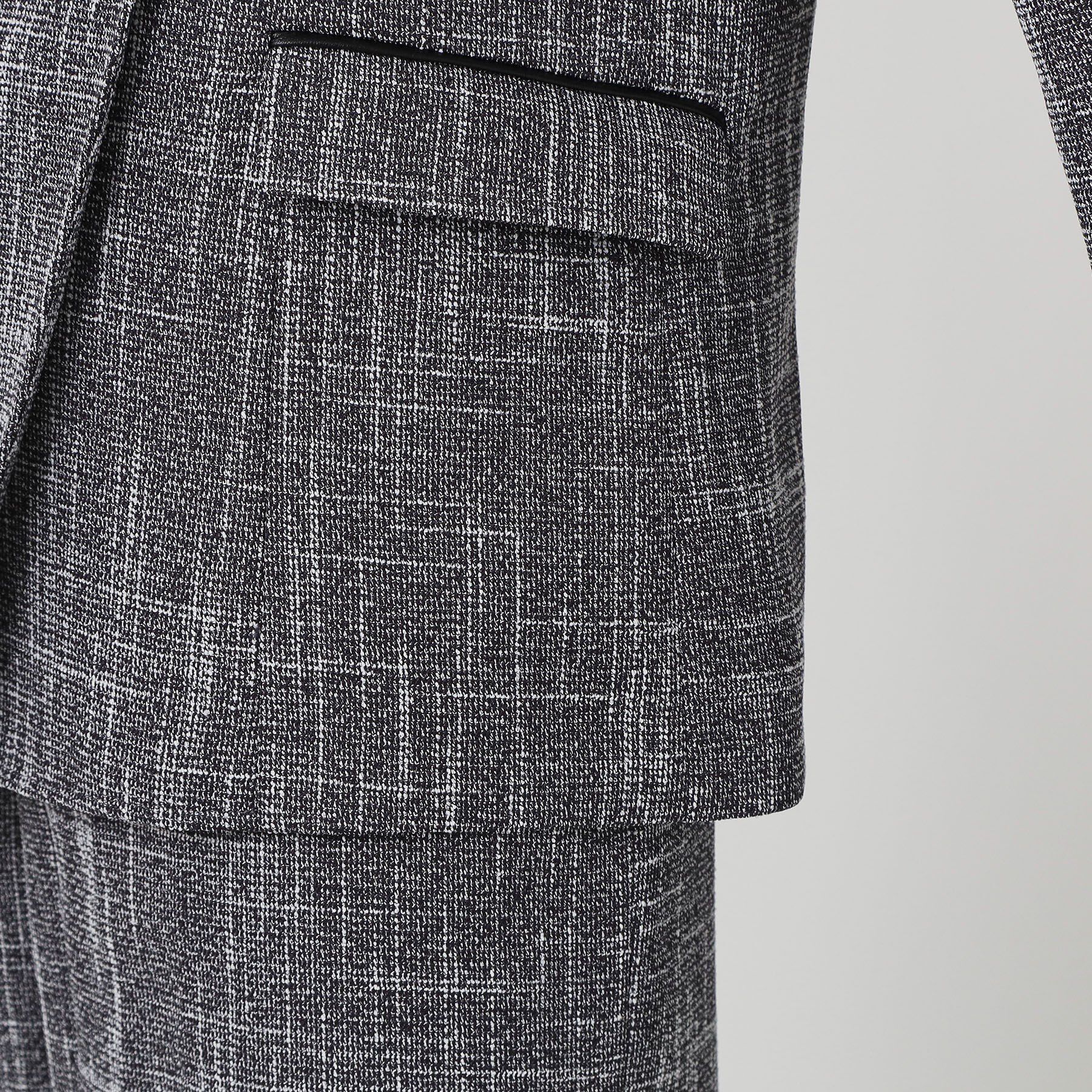 COUP DE CHANCE「【手洗い可／日本製／裏無し／セットアップ可】ツィード見えノーカラージャケット」|ノーカラージャケット|