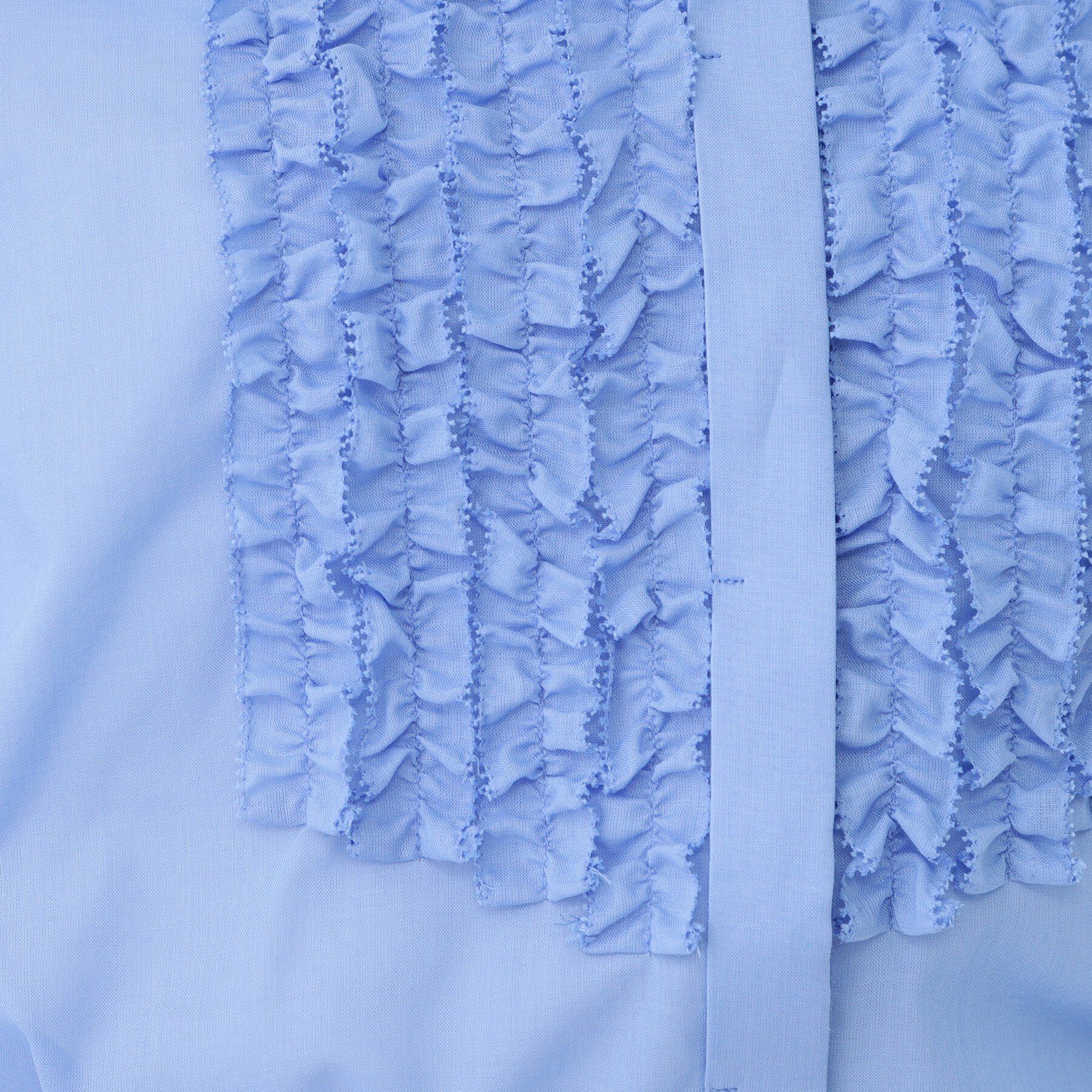 COUP DE CHANCE「【手洗い可/きれいめ】シアーローンフリルブラウス」|シャツ・ブラウス|