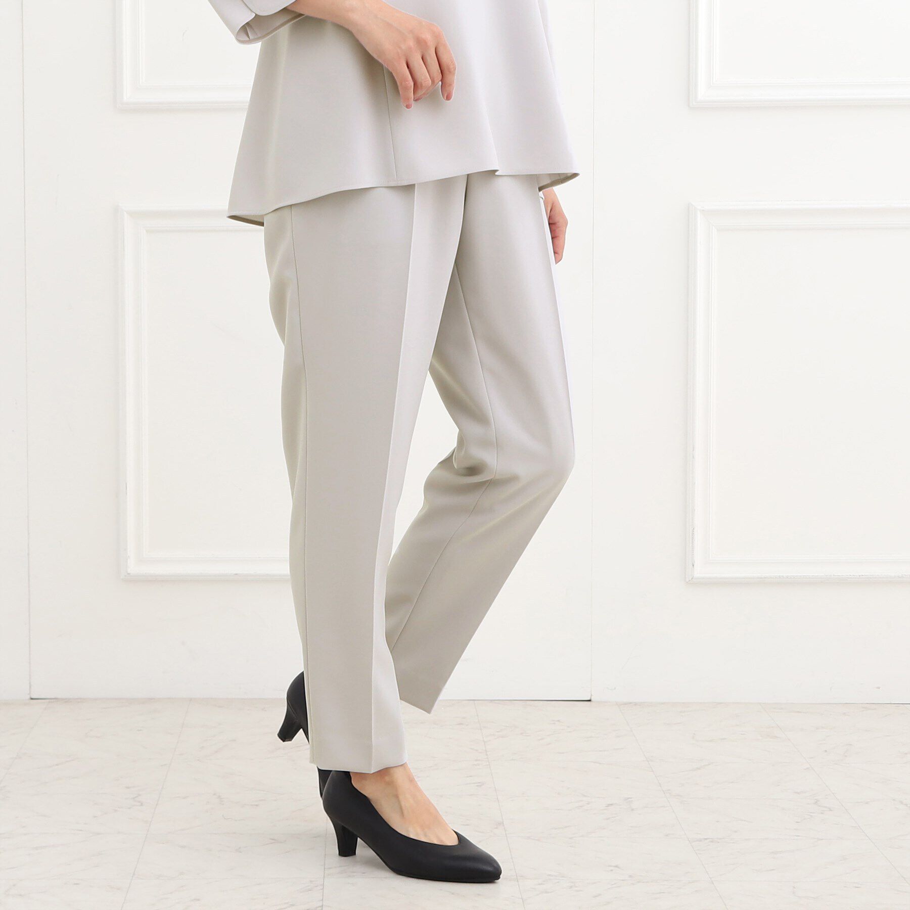 Reflect「【フォーマル/洗える/セットアップ可】テーパードパンツ」|その他|