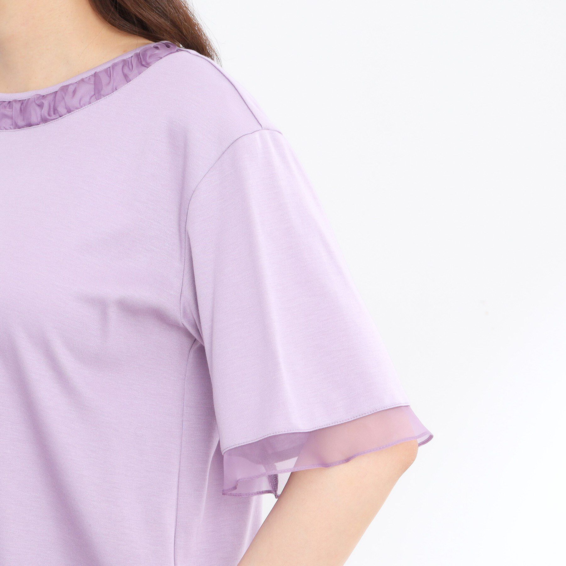 Reflect「【洗える】キレイめジャージプルオーバー」|Tシャツ・カットソー|