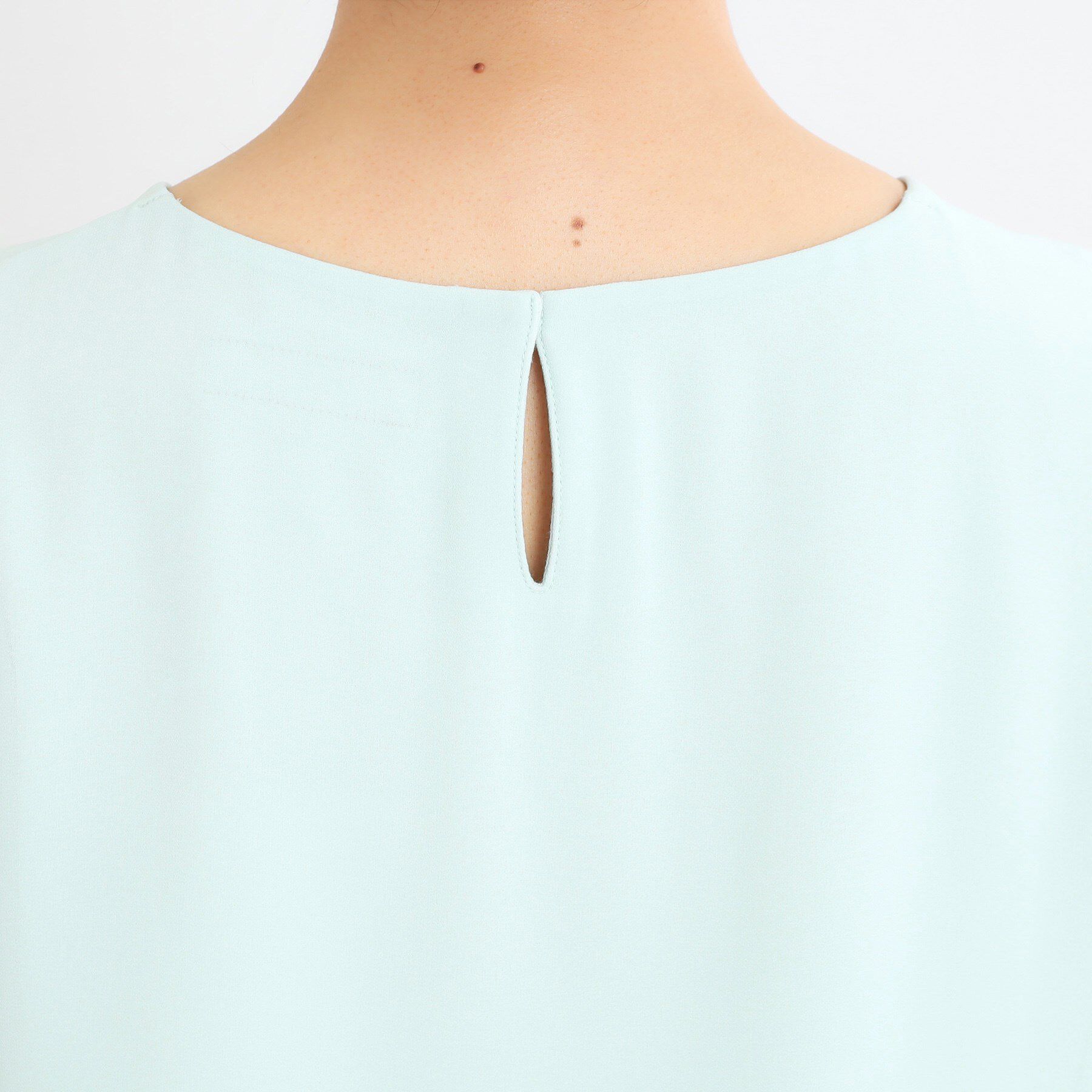 Reflect「【マシンウォッシュ可】横切替ピンタックデザインブラウス」|シャツ・ブラウス|