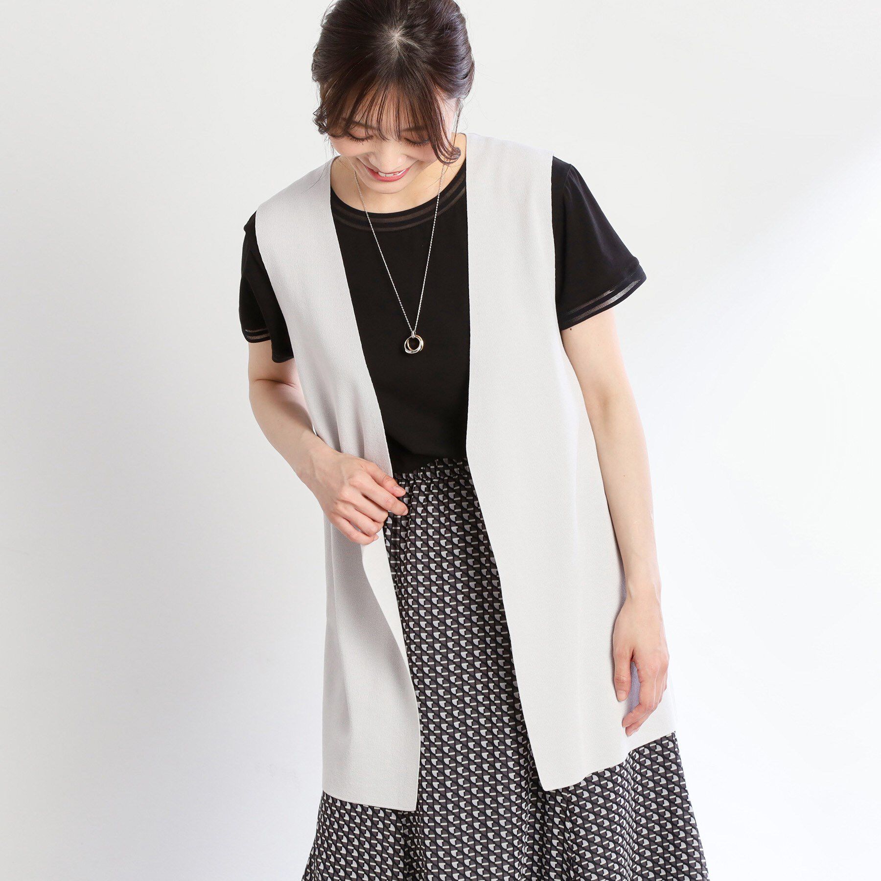 Reflect「ドライタッチニットベスト」|ベスト・ジレ|