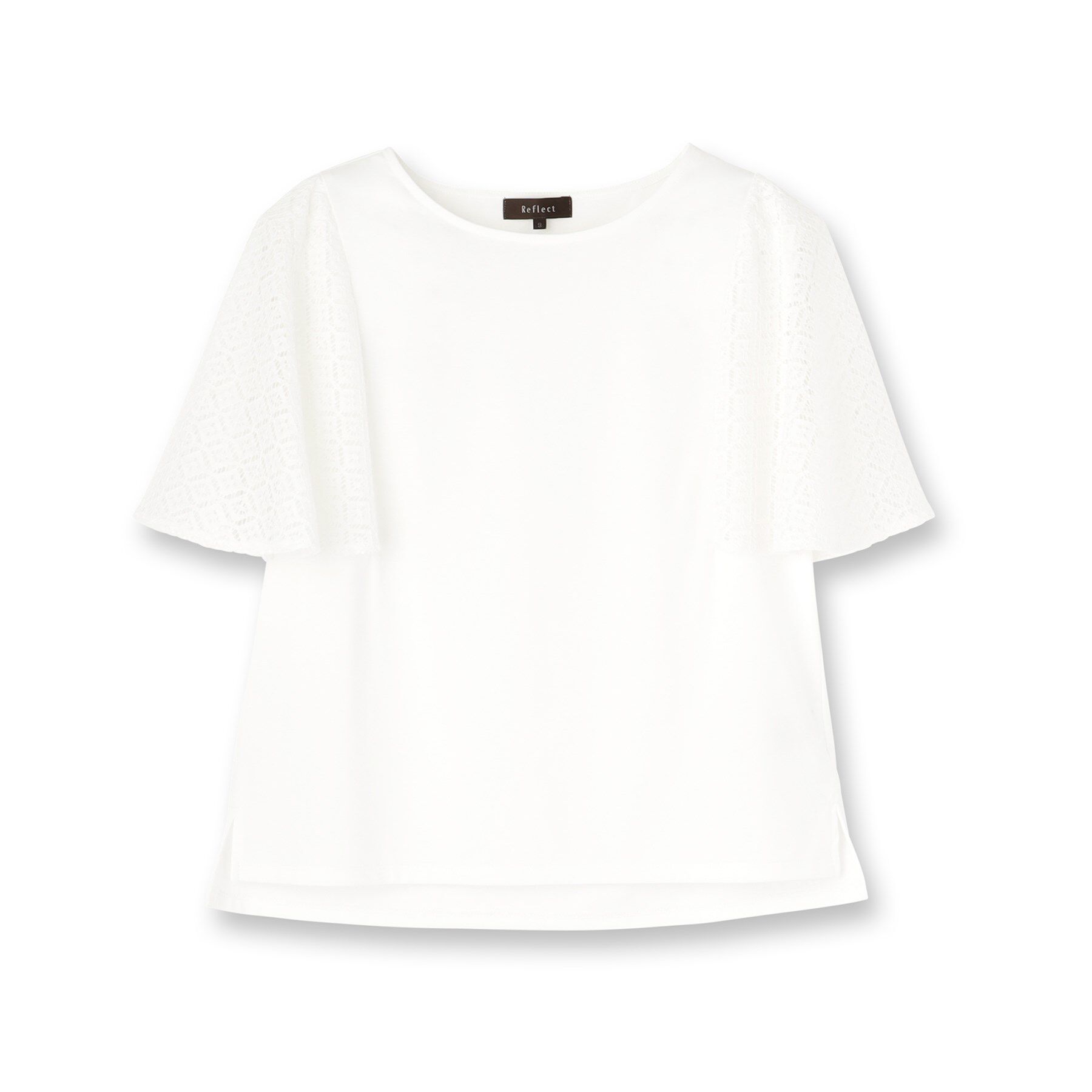 Reflect「幾何レーススリーブプルオーバージャージ」|Tシャツ・カットソー|