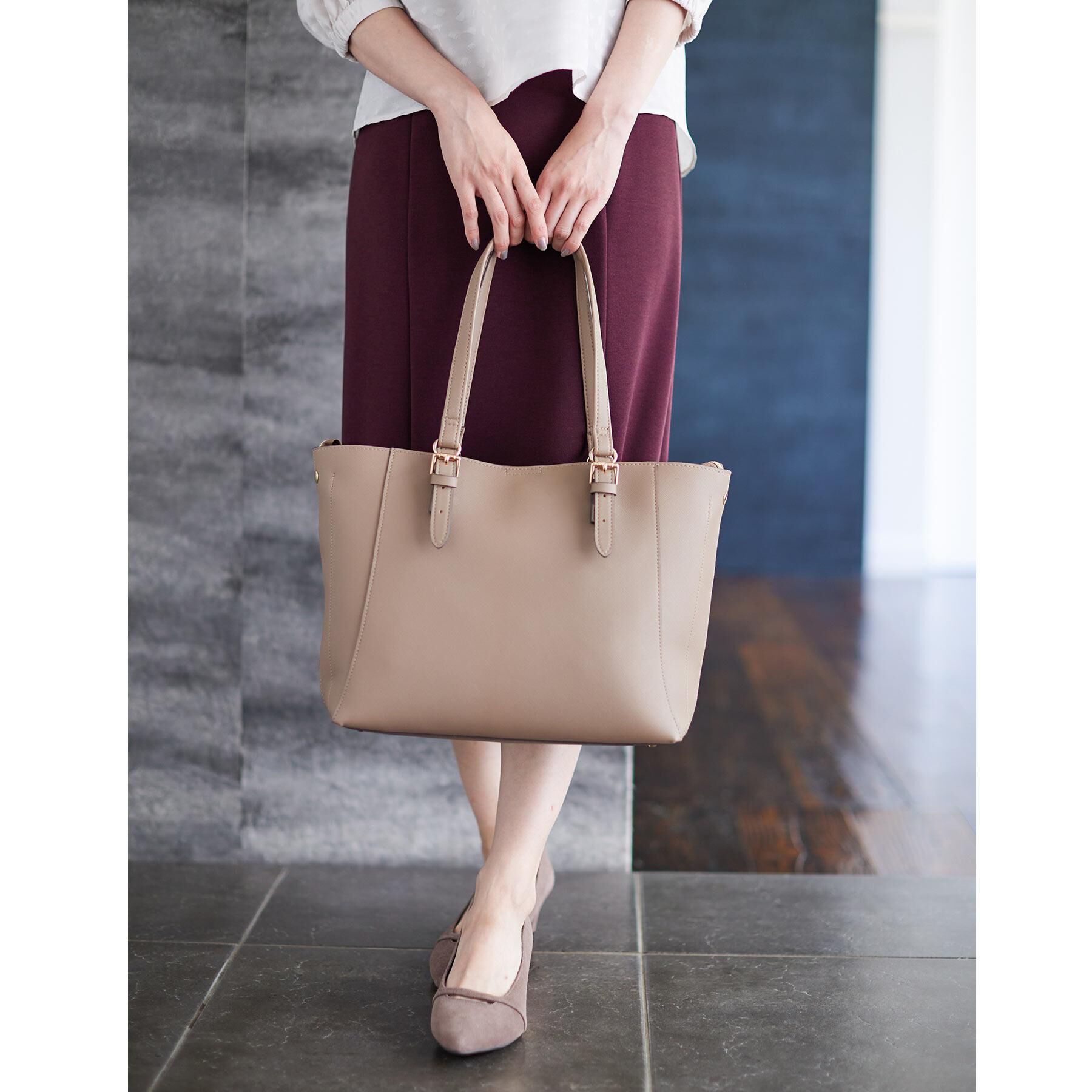 Reflect「【WEB先行カラーあり／たっぷり収納！／通勤におすすめ】&rsquo;25秋冬毎日バッグ」|トートバッグ|