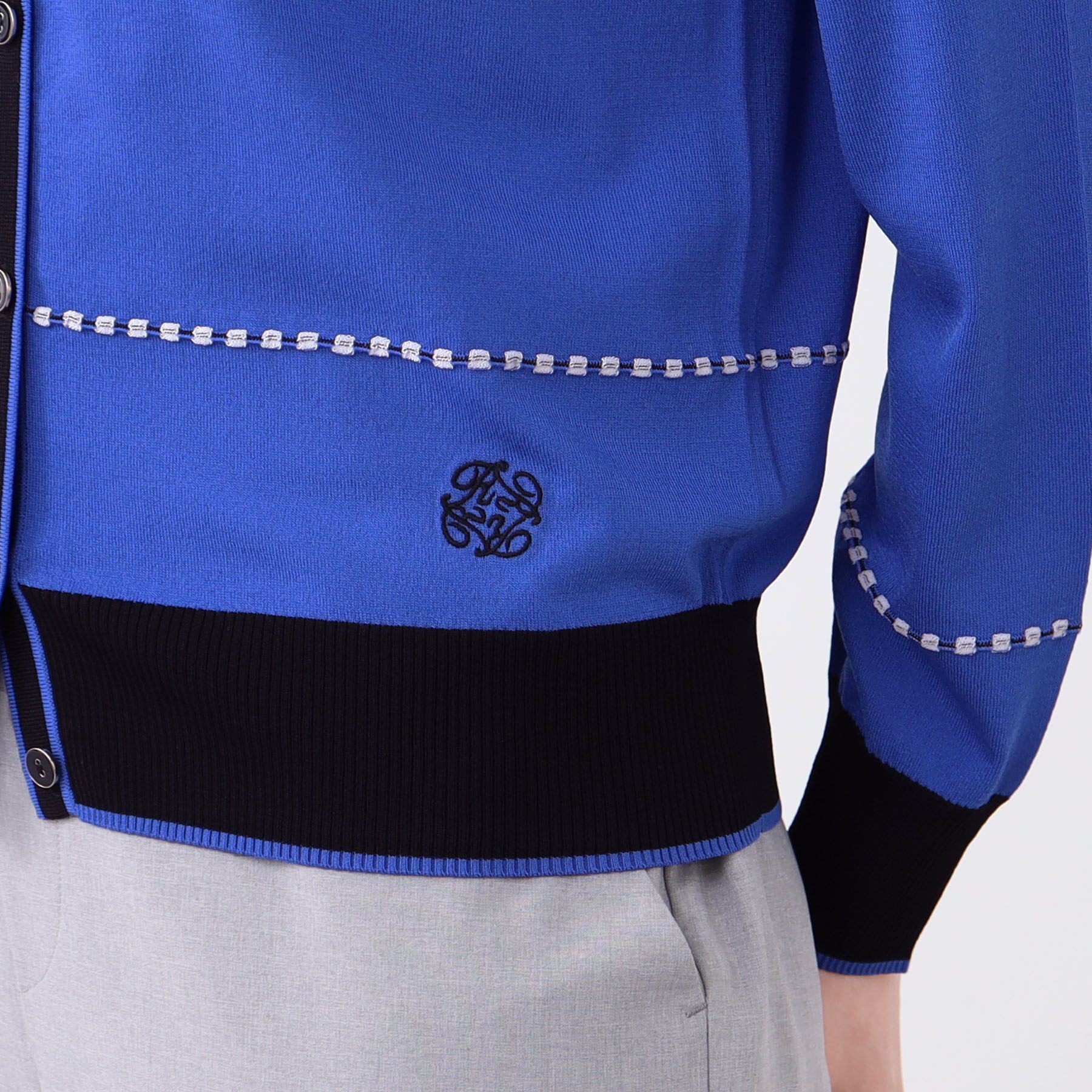 Reflect「【WEB先行カラーあり／手洗い可／アンサンブル可】バイカラーカーディガン」|カーディガン|