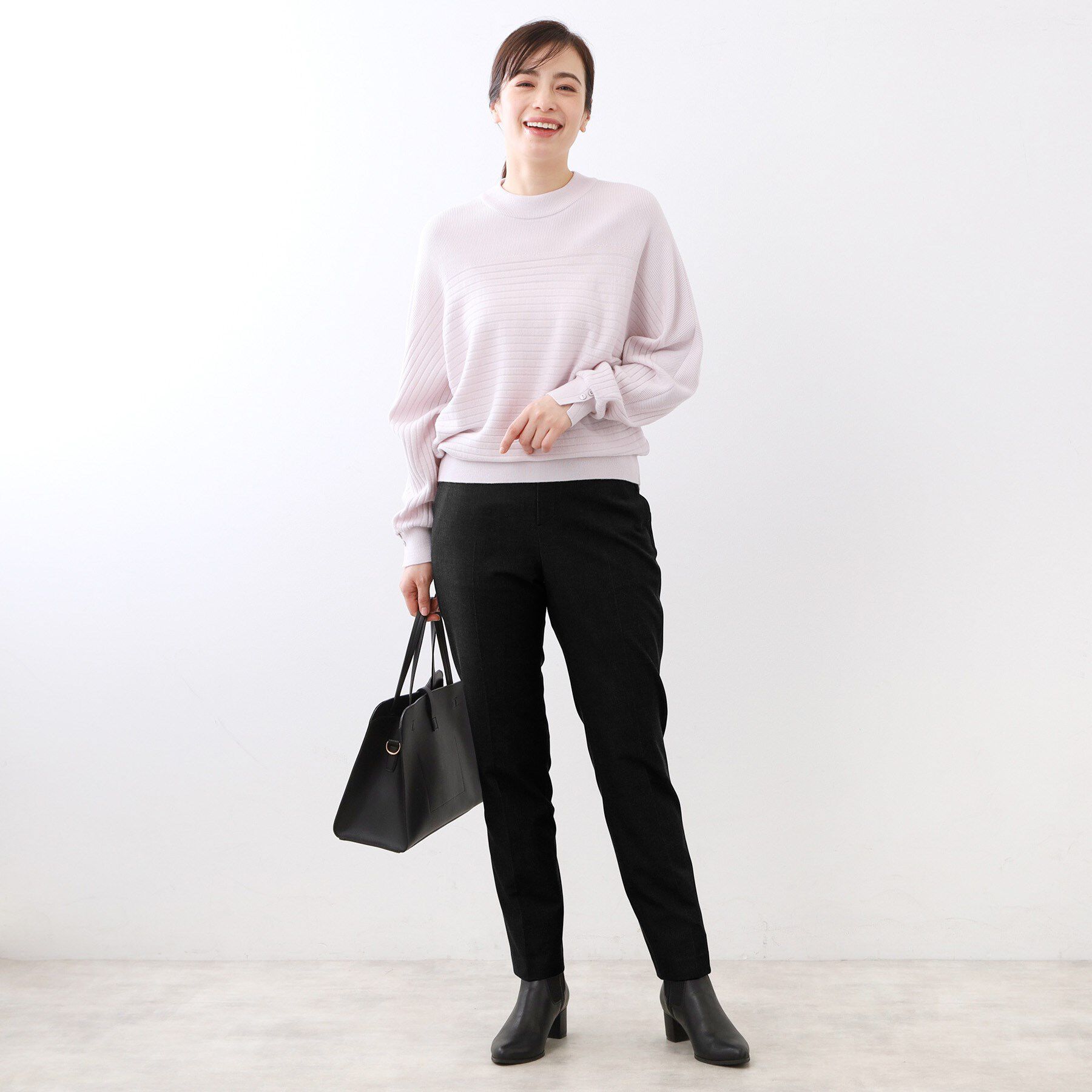 Reflect「【高身長さんに嬉しい長め丈追加！／私のパンツ／すっきり見え◎】テーパードパンツ」|その他|