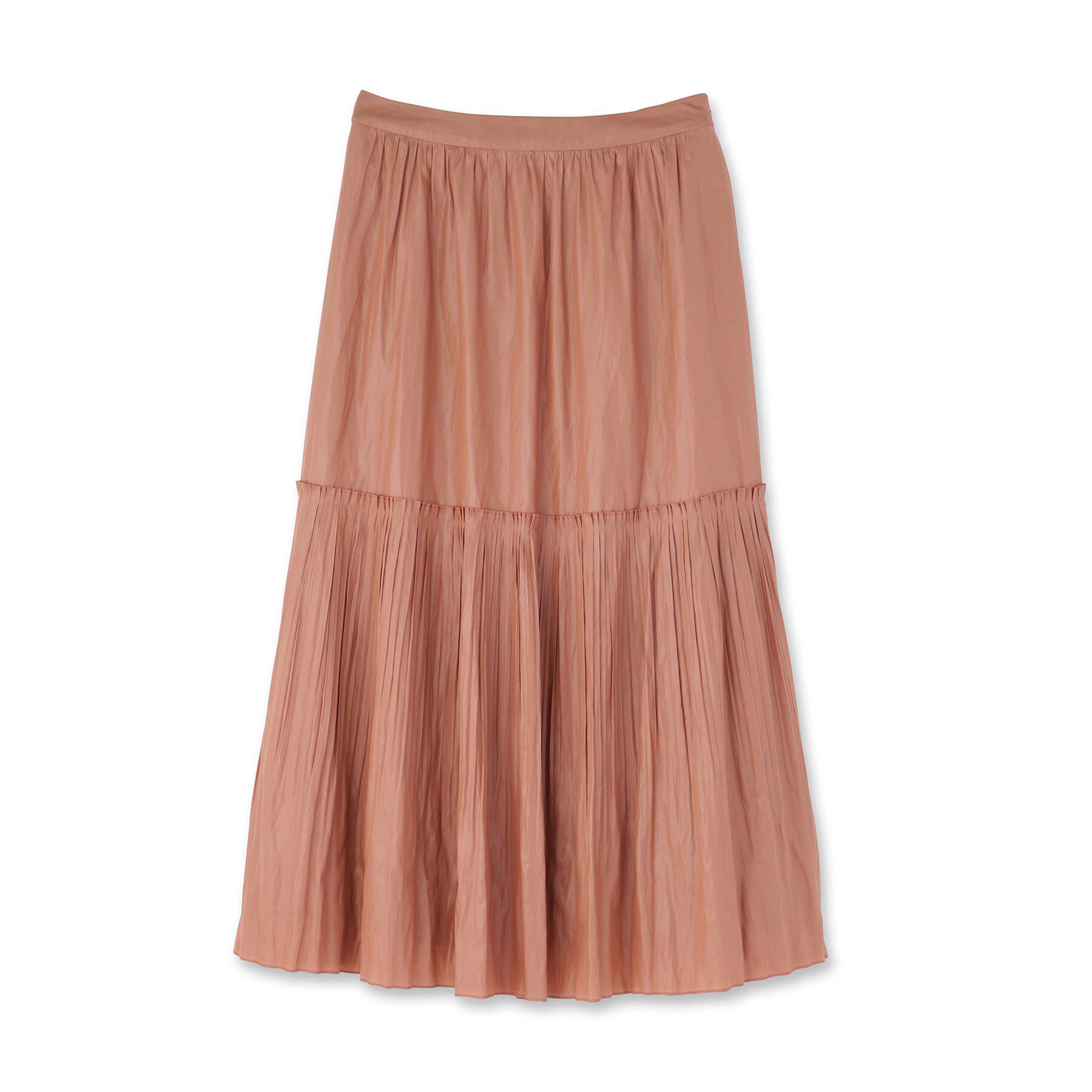 Reflect「【腰周りすっきり◎】プリーツギャザースカート」|スカート|