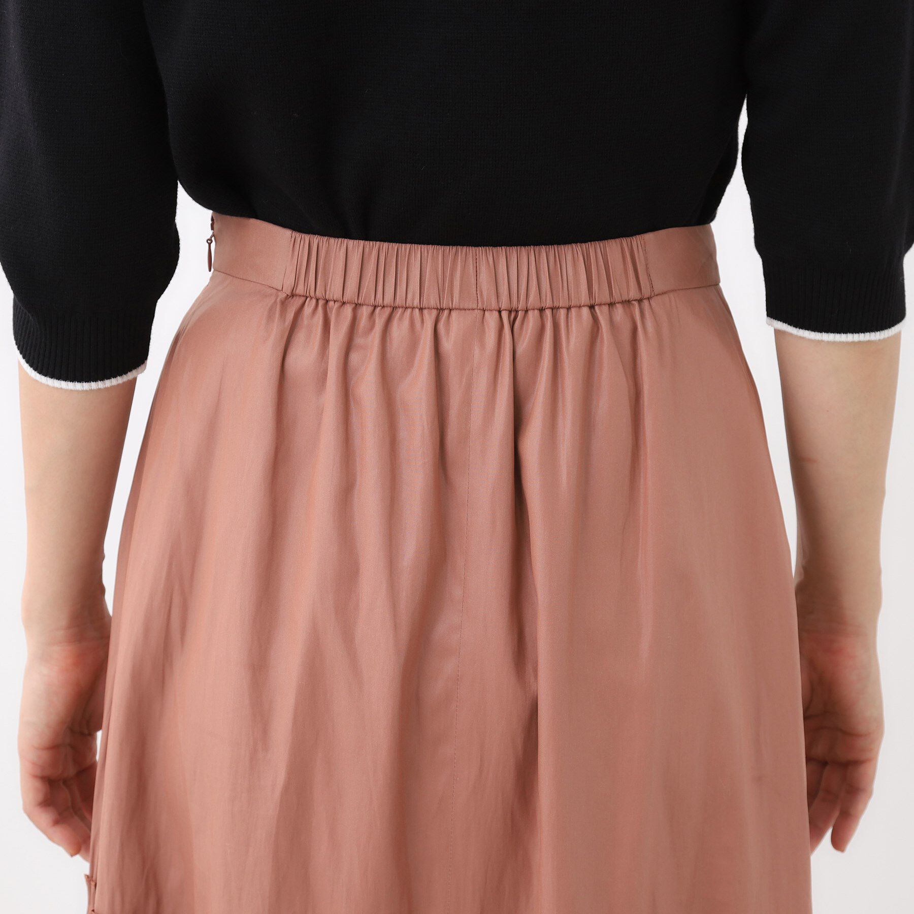 Reflect「【腰周りすっきり◎】プリーツギャザースカート」|スカート|