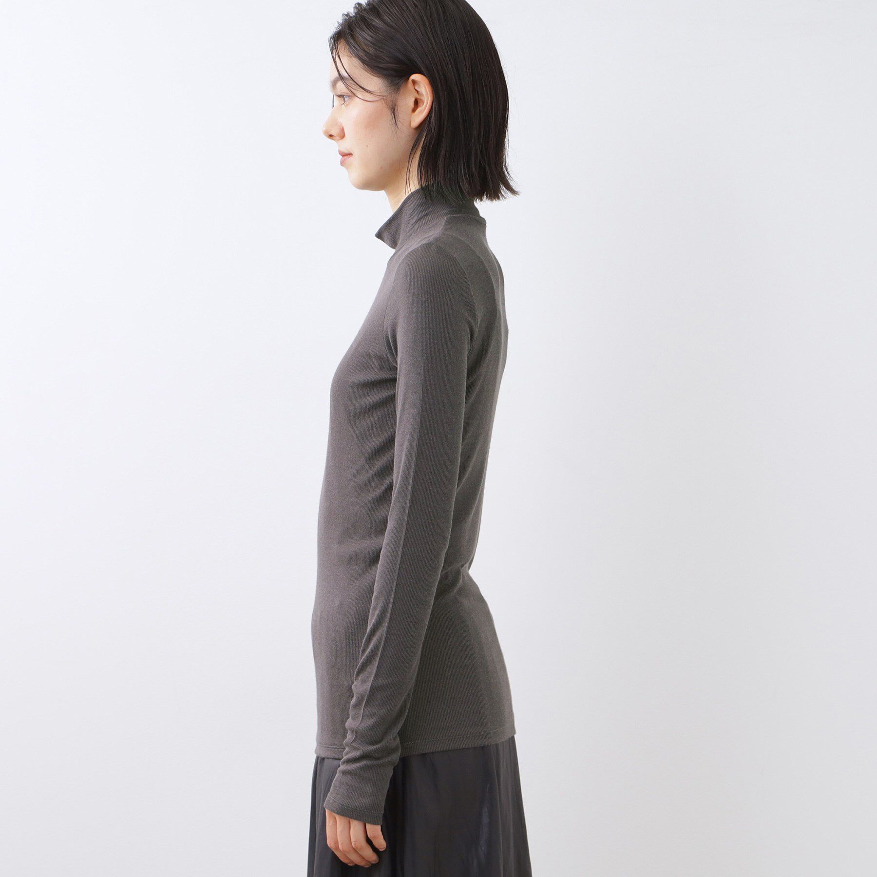 Reflect「【重ね着に大活躍◎／暖か保湿素材】プチタートルネックニット」|ニット・セーター|