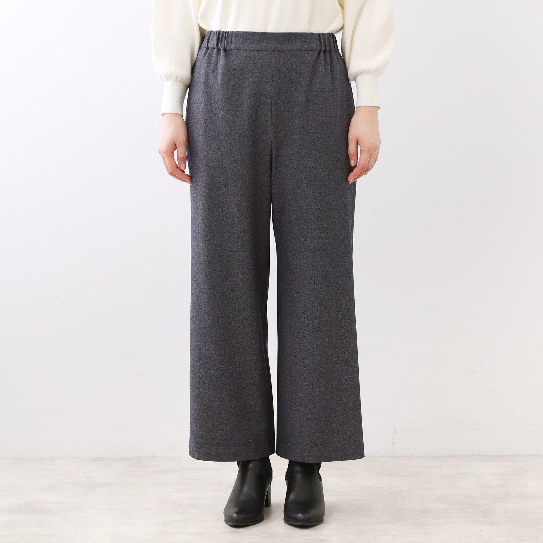 Reflect「【ウエスト総ゴム】ワイドストレートパンツ」|その他|