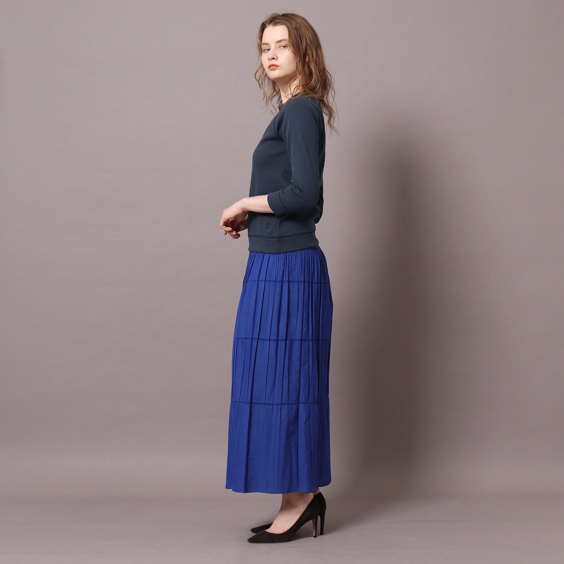 DRESSTERIOR「ラグランスリーブコットンプルオーバー」|パーカー|