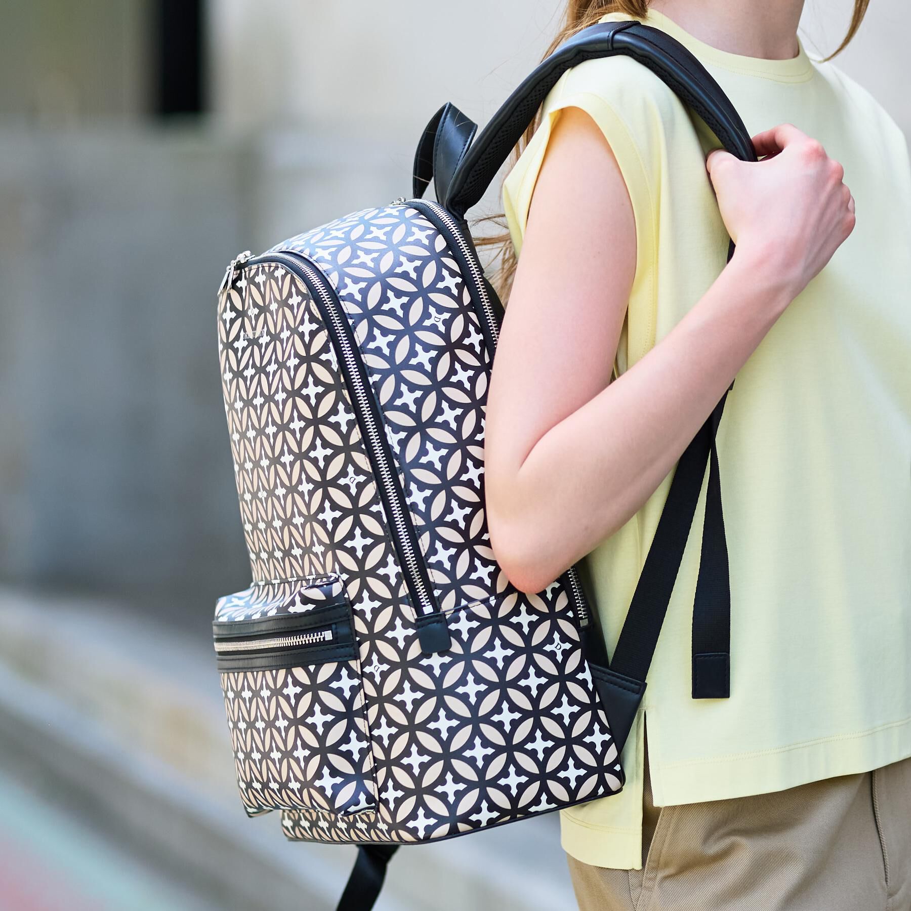 DRESSTERIOR「オーバーラップサークル バックパック」|リュック|ﾅﾁｭﾗﾙ(150)