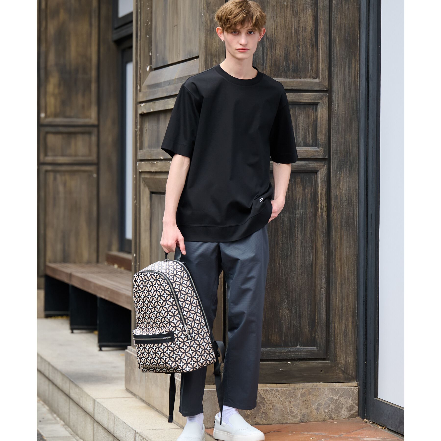 DRESSTERIOR「オーバーラップサークル バックパック」|リュック|