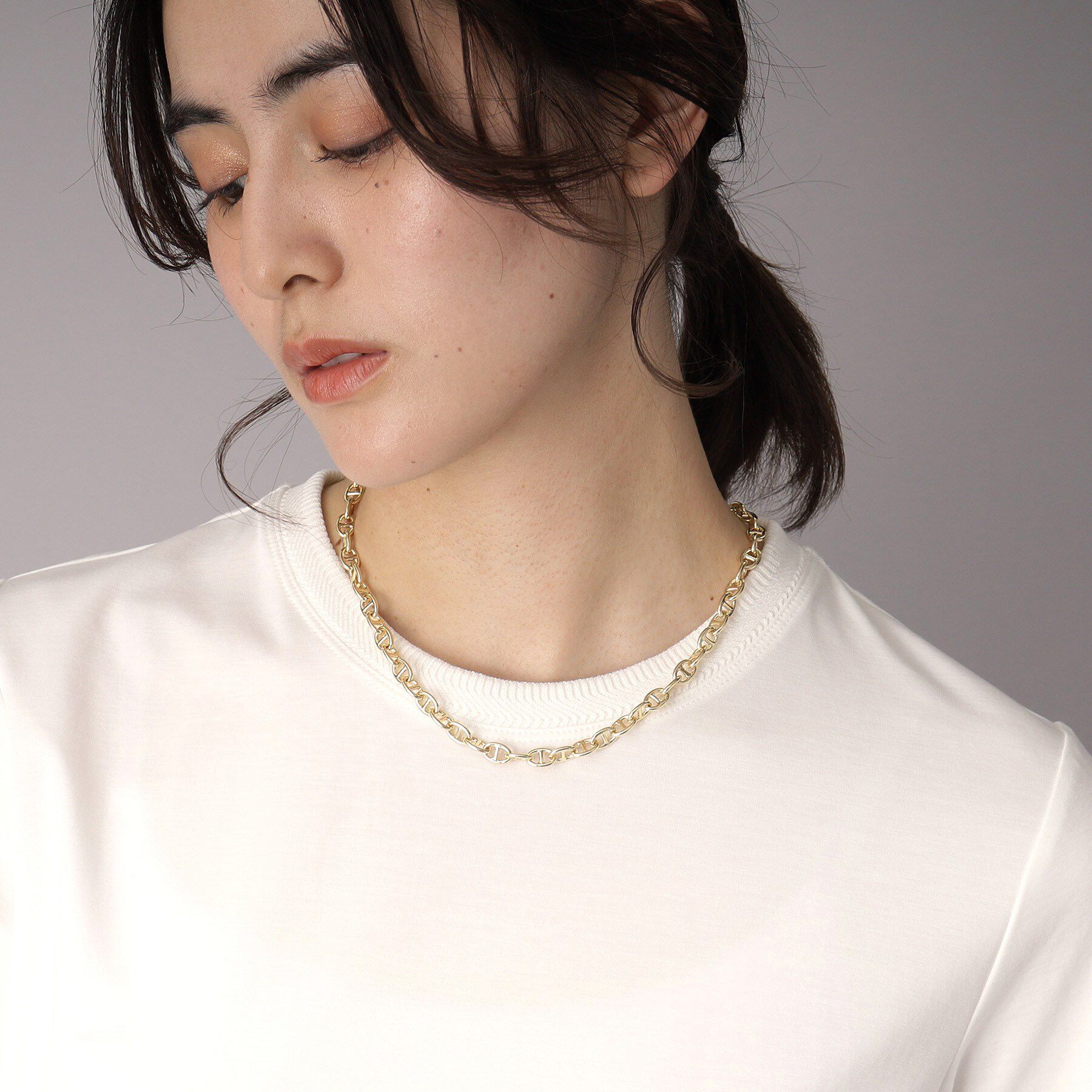 DRESSTERIOR「2WAYアンカーチェーンネックレス」|ネックレス|