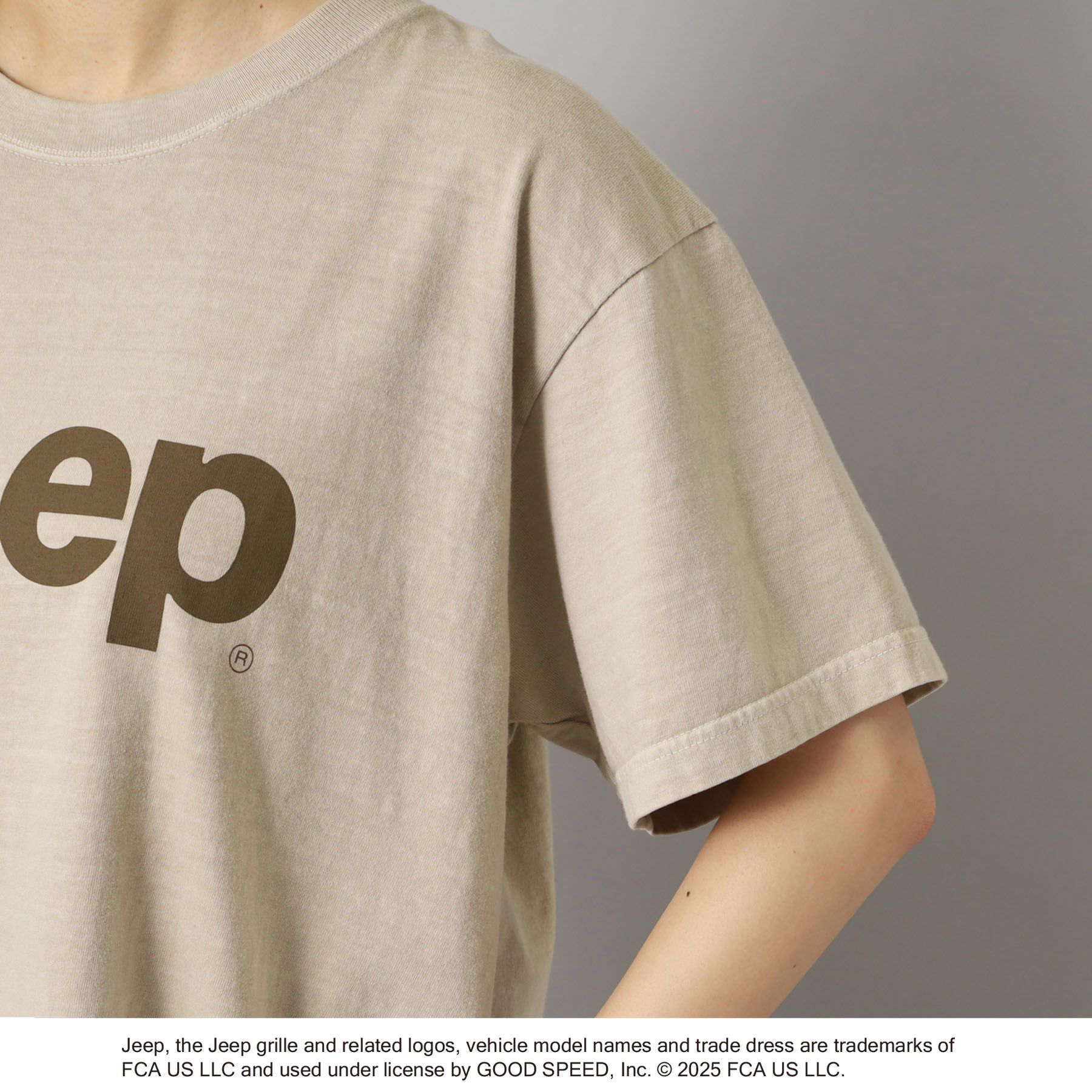 DRESSTERIOR「GOOD ROCK SPEED（グッドロックスピード）JEEP（R） ロゴ Tシャツ」|Tシャツ・カットソー|