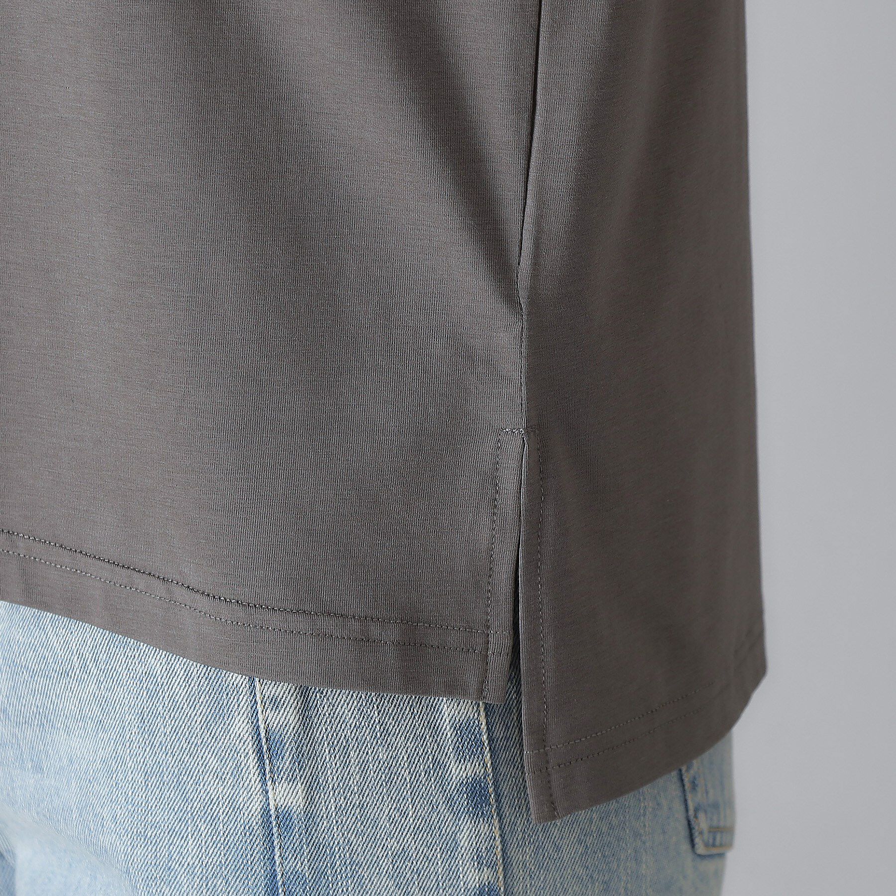 DRESSTERIOR「クリア天竺ロゴTシャツ」|Tシャツ・カットソー|