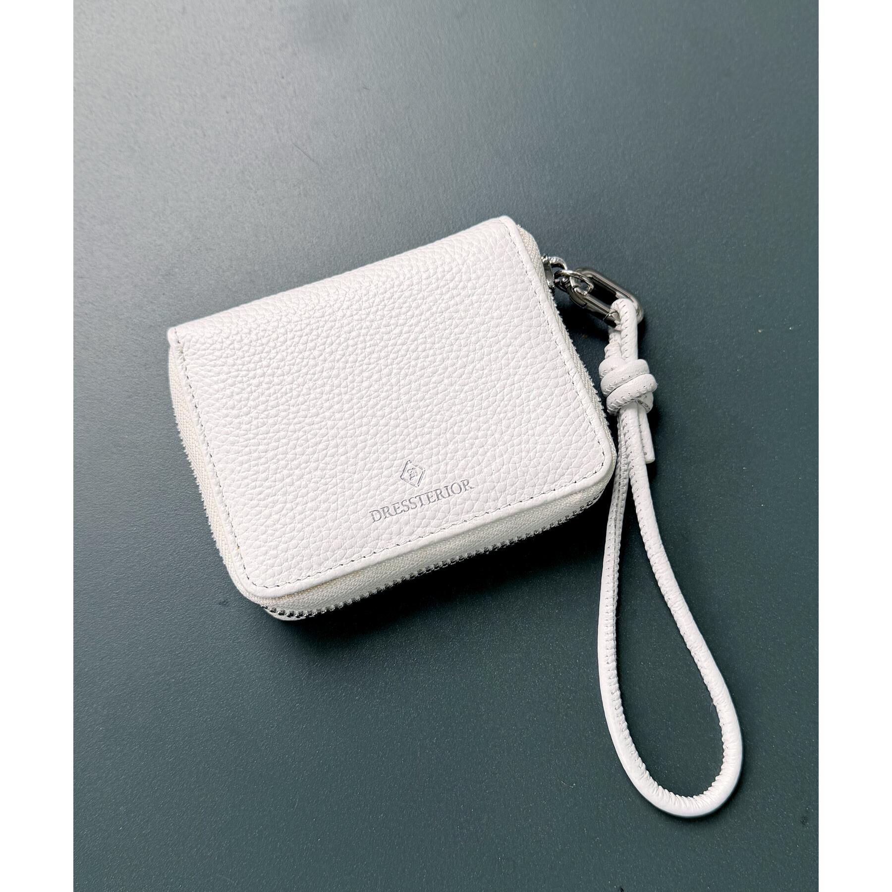 DRESSTERIOR「【本革】リアルレザー ハンドストラップ ミニウォレット」|財布|