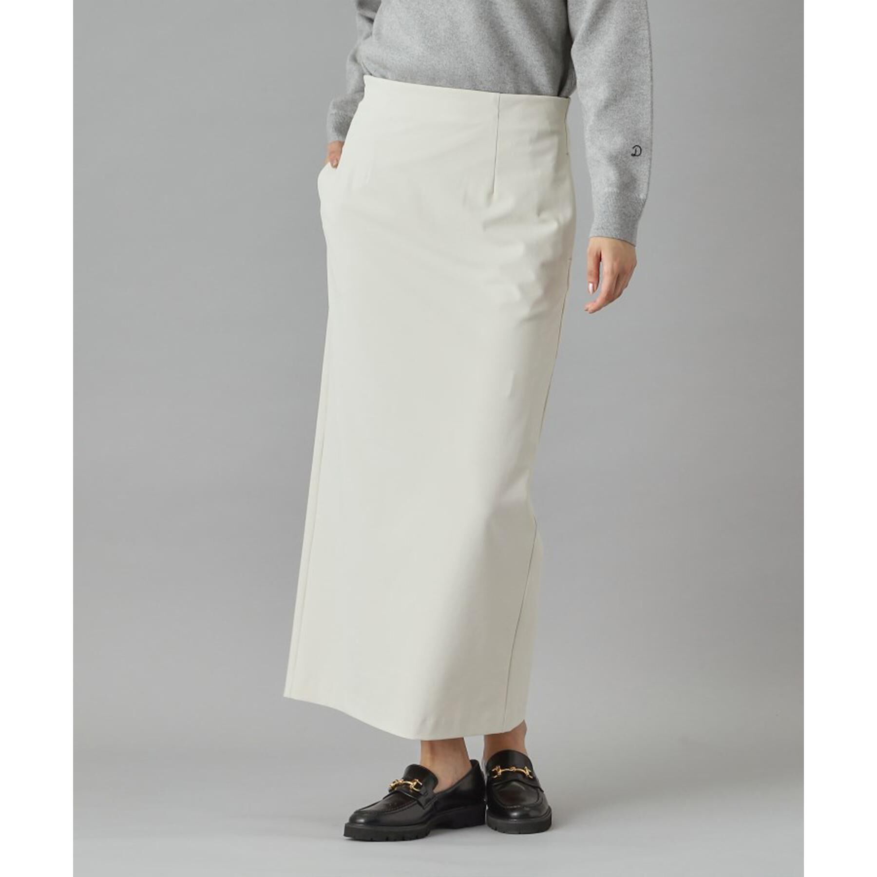 DRESSTERIOR「【洗える/ポケット付き】ストレッチナロースカート」|スカート|