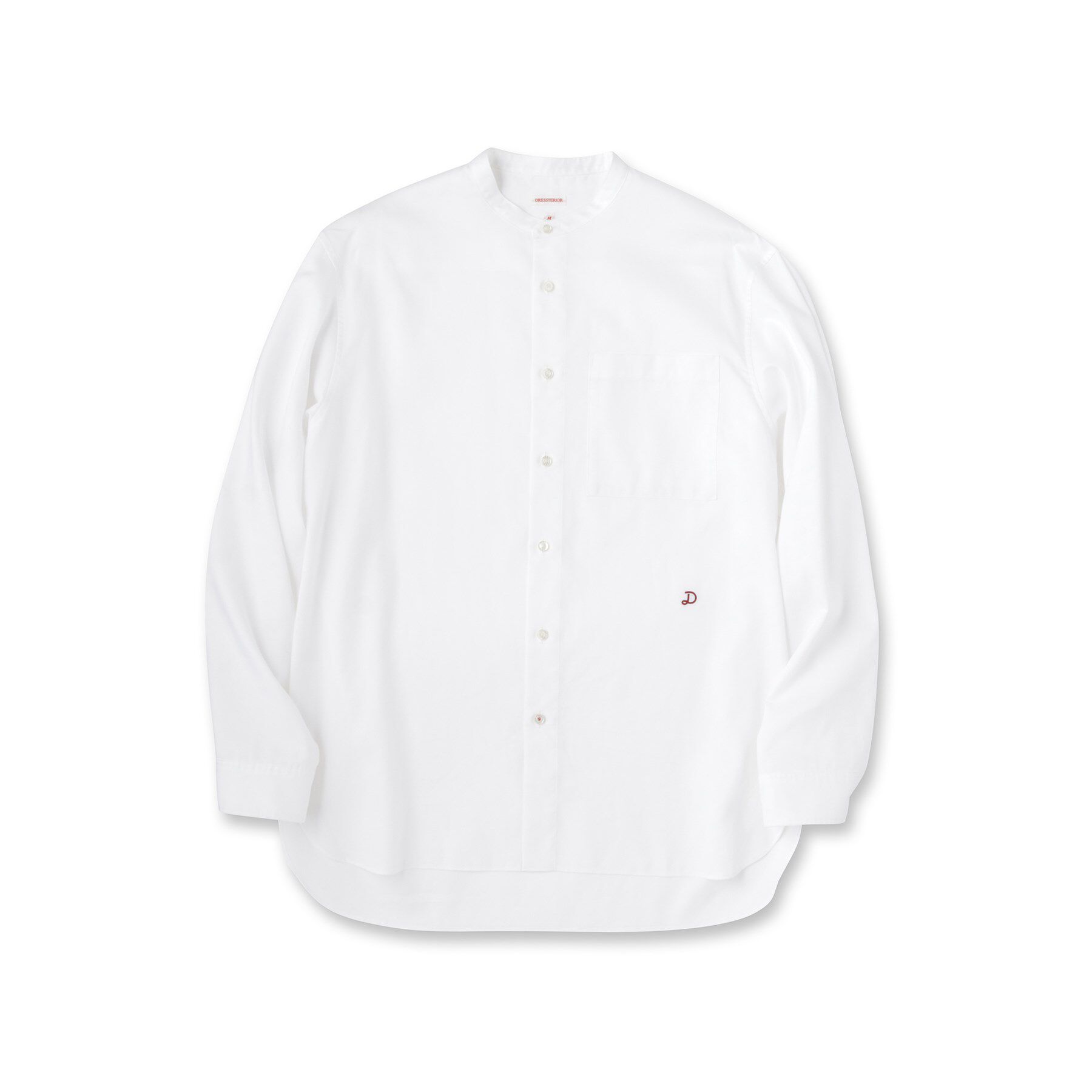 DRESSTERIOR「200双糸 バンドカラーシャツ」|シャツ・ブラウス|