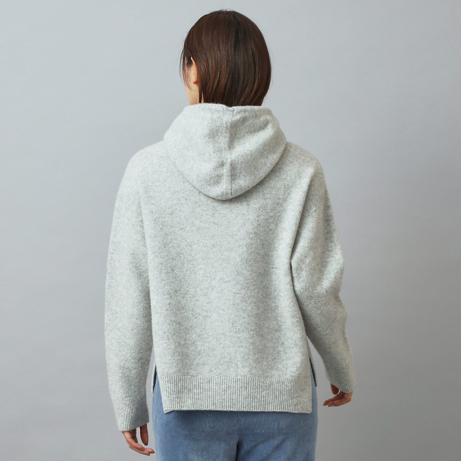 DRESSTERIOR「カシミヤブレンドフードニット」|ニット・セーター|