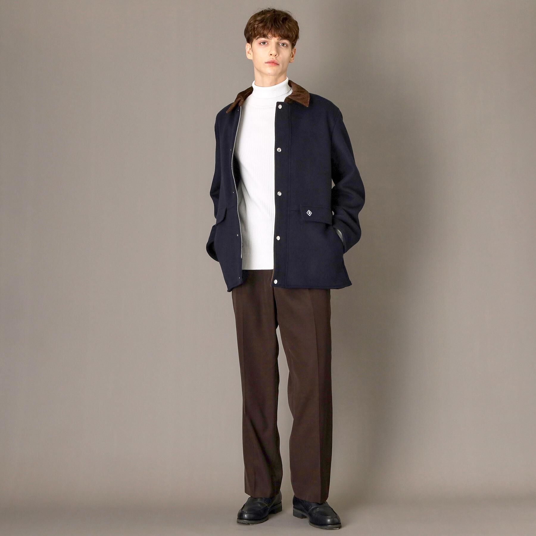 DRESSTERIOR「ウールハンティングジャケット」|ブルゾン・スタジャン|